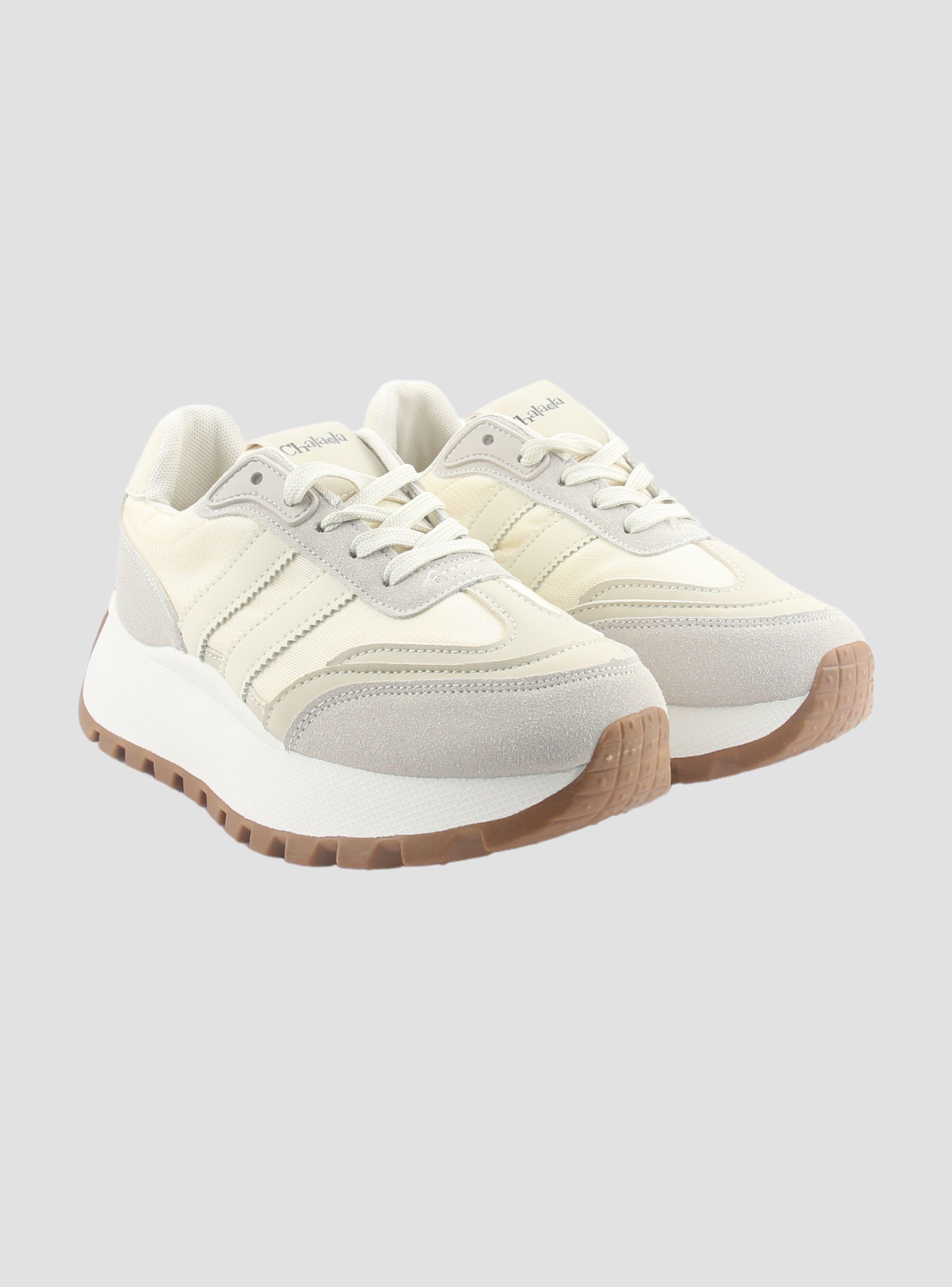 Zapatilla Chalada Mujer Pixa-5 Beige Urbano-4