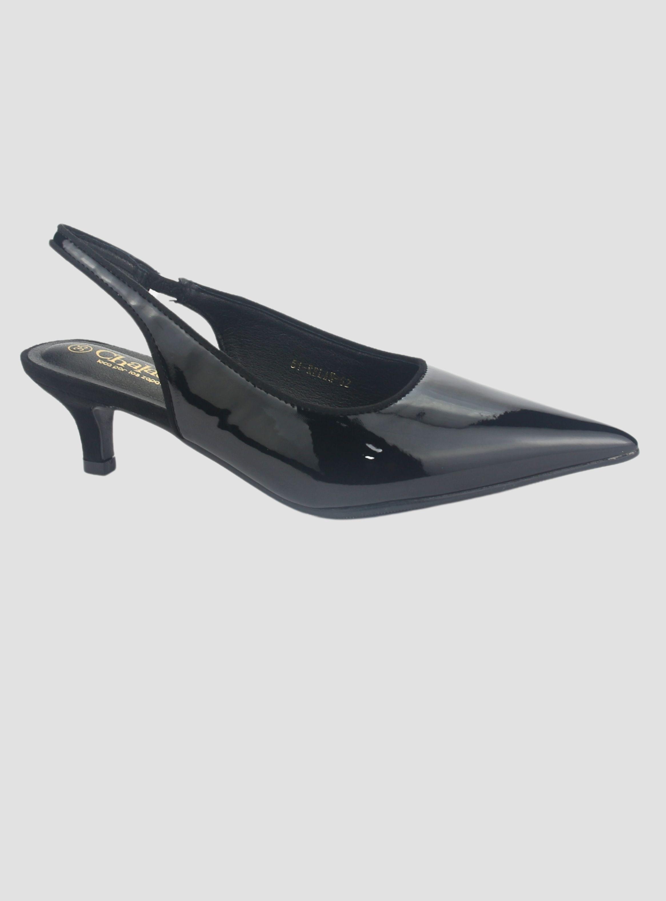 Zapato Chalada Mujer Relan-52 Negro Casual-0