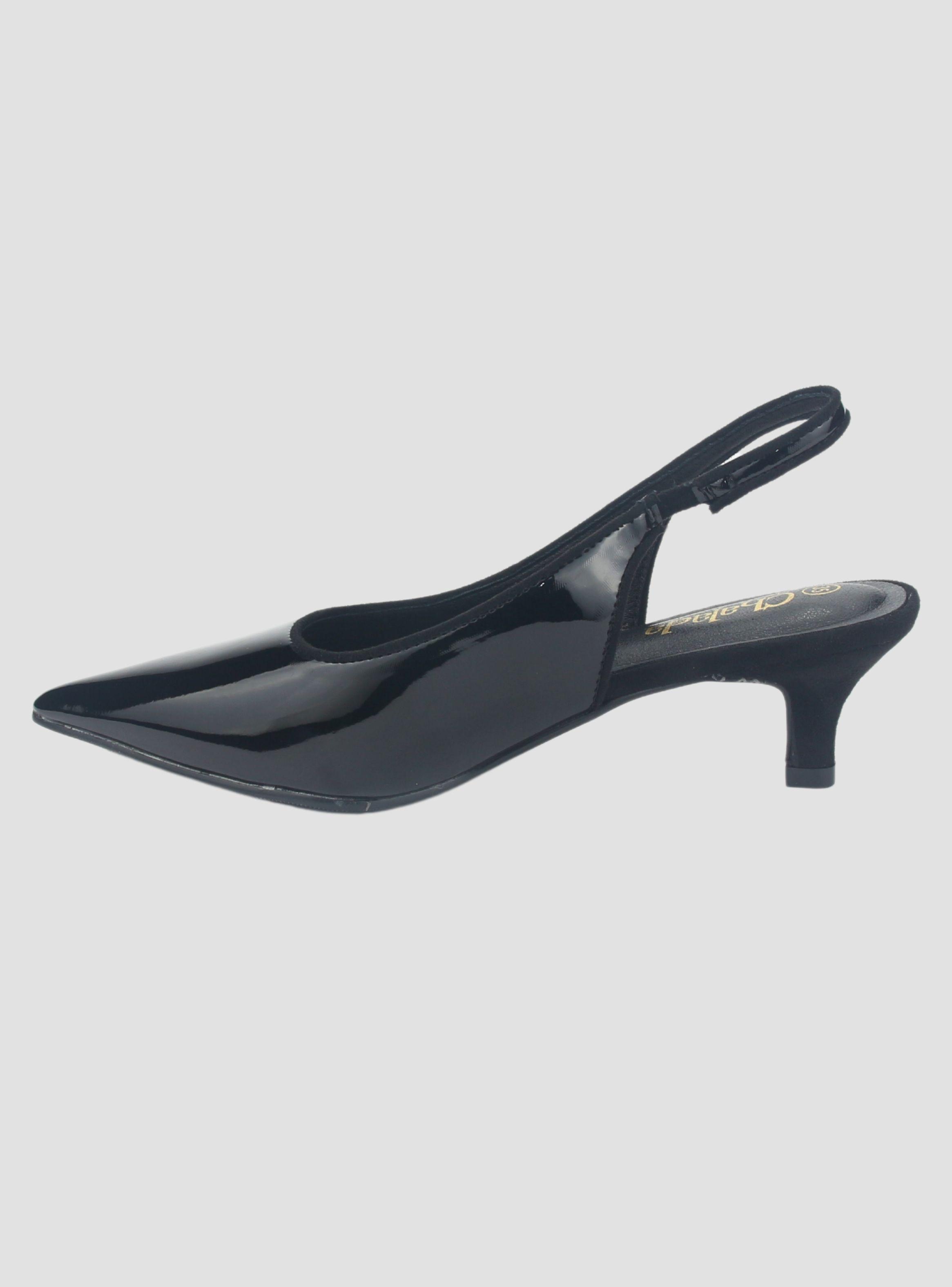 Zapato Chalada Mujer Relan-52 Negro Casual-1
