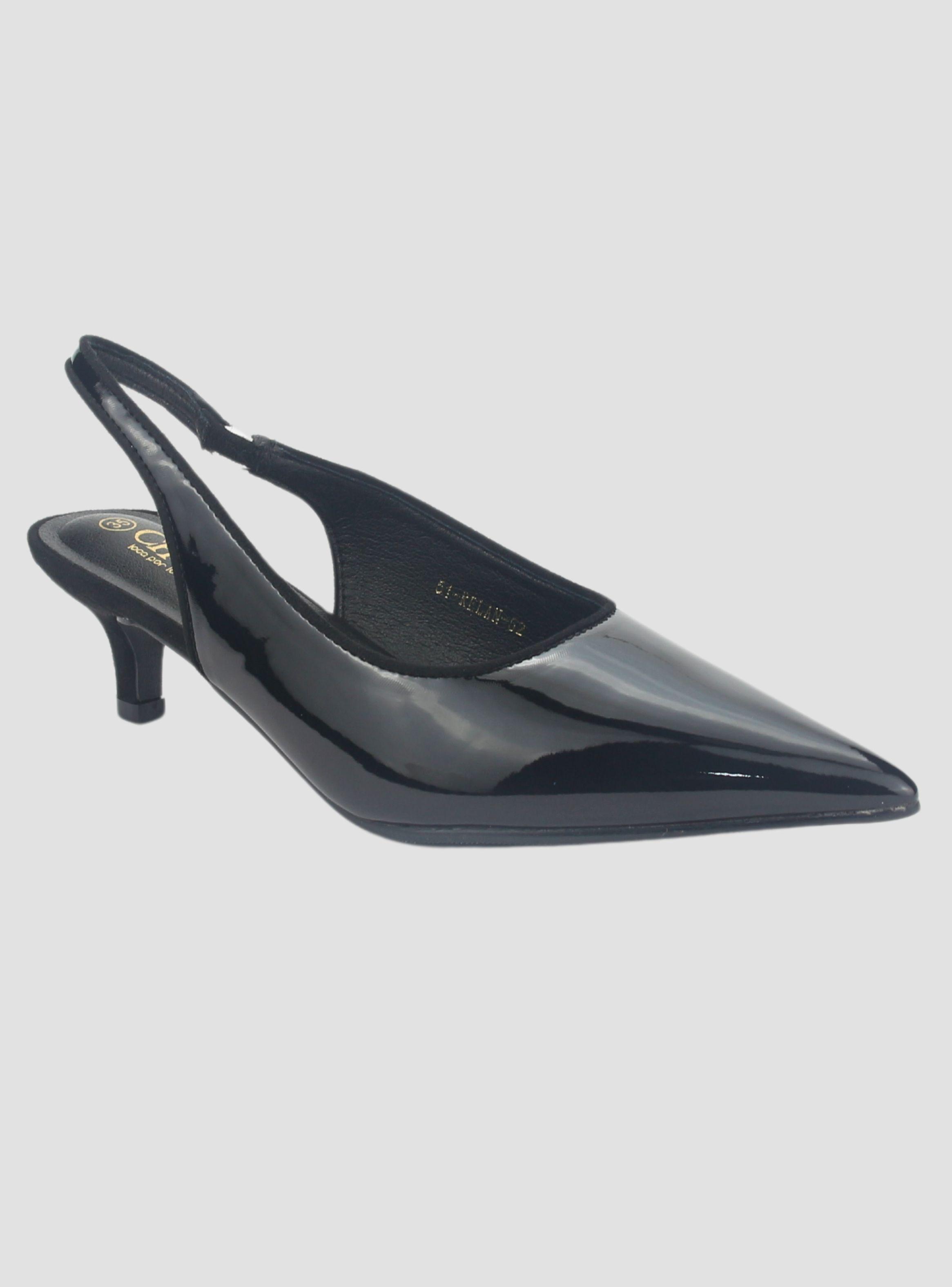 Zapato Chalada Mujer Relan-52 Negro Casual-2