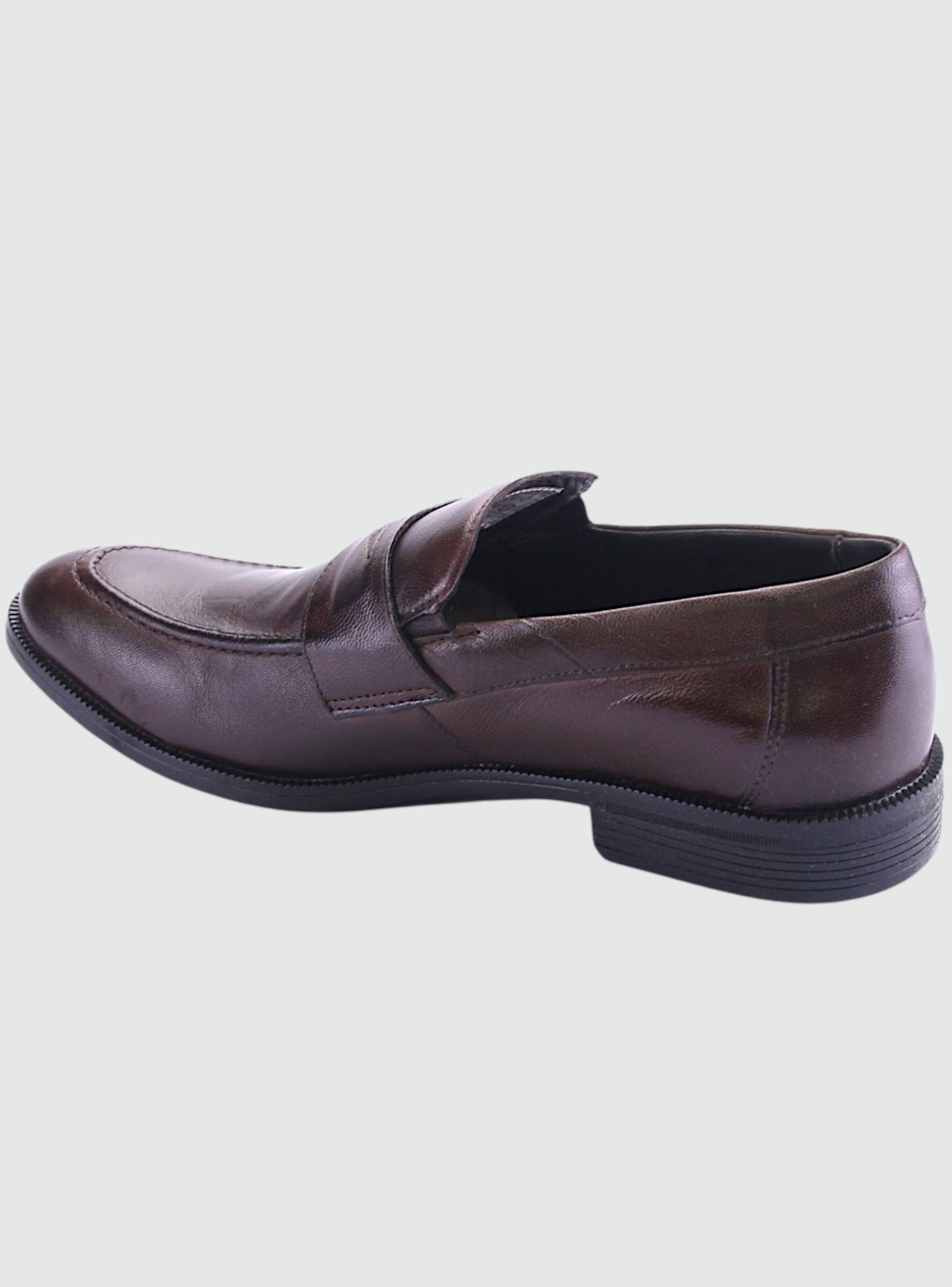 Zapato Ferracini Hombre 3486 Café Casual-1
