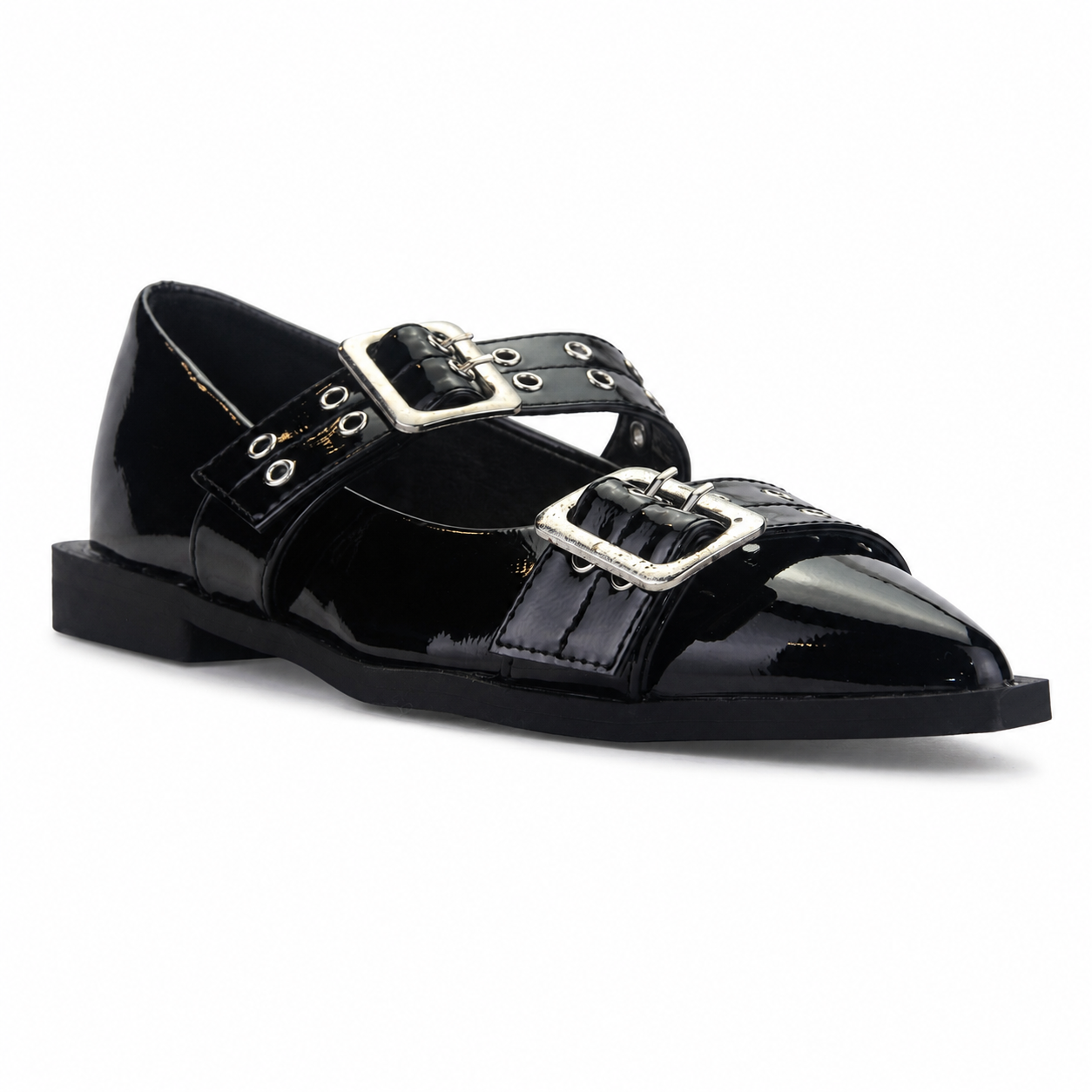 Ballerina Negro Mujer Casual Chalada Slik-2