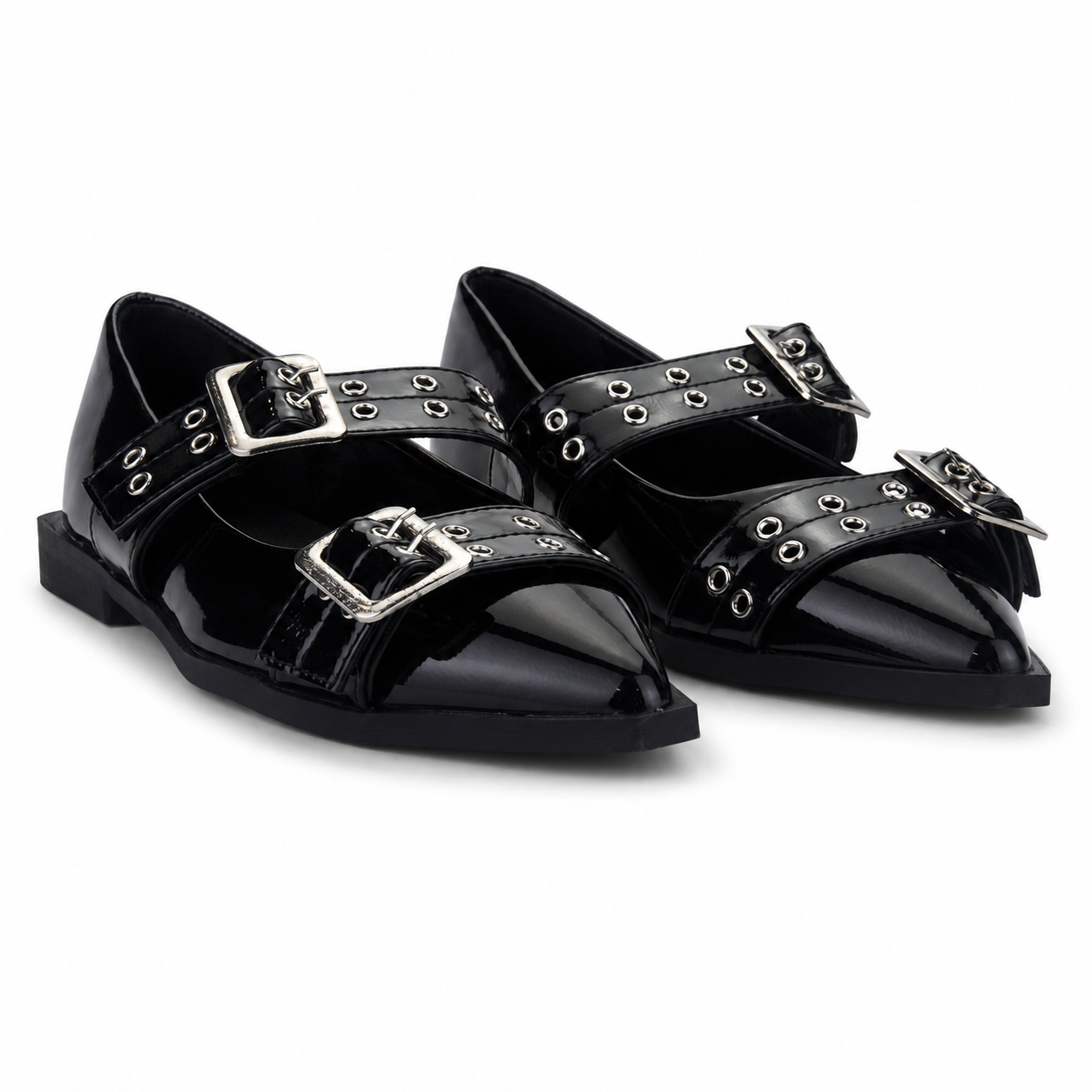 Ballerina Negro Mujer Casual Chalada Slik-5