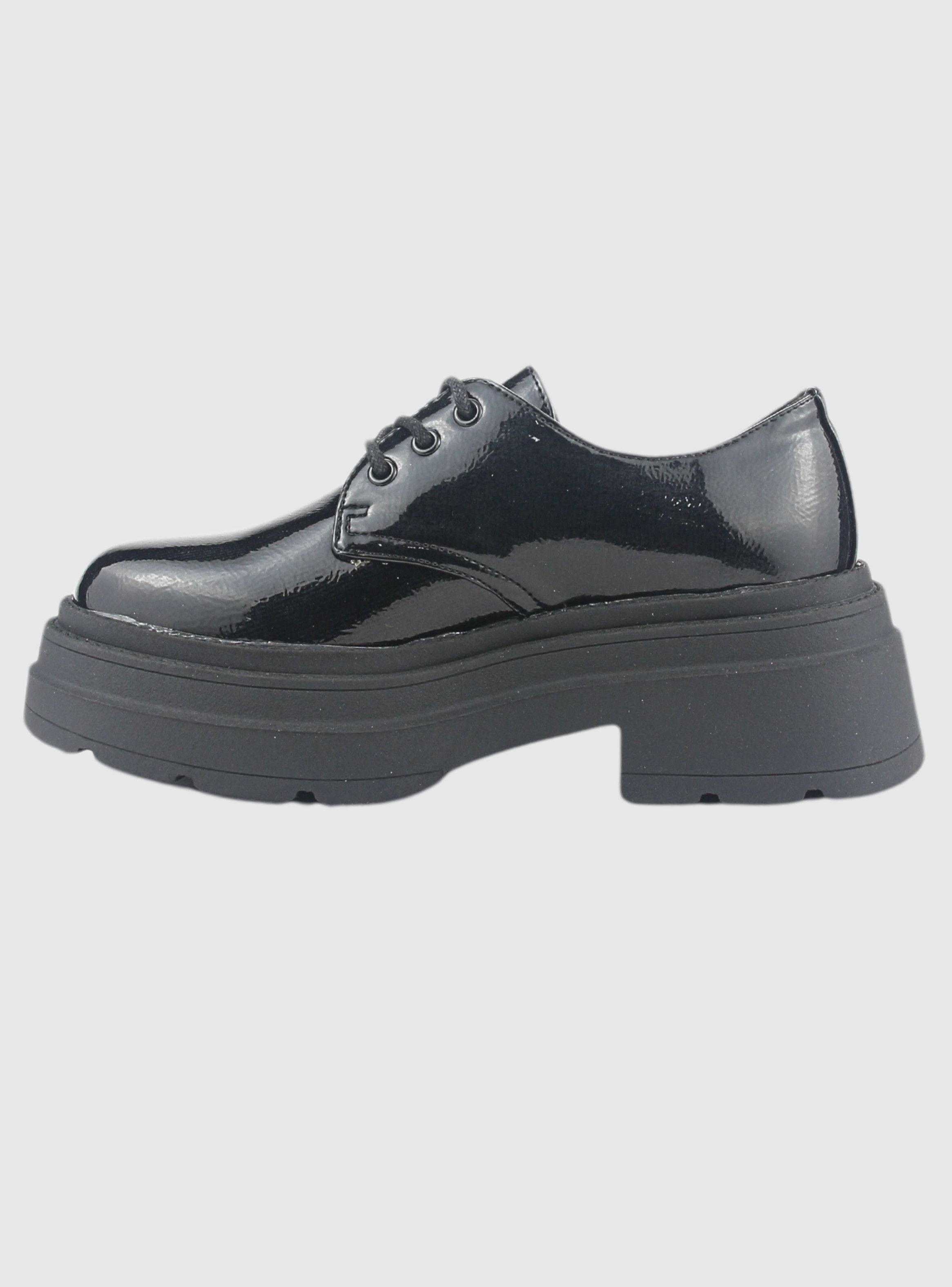 Zapato Chalada Mujer Gate-10 Negro Casual-0