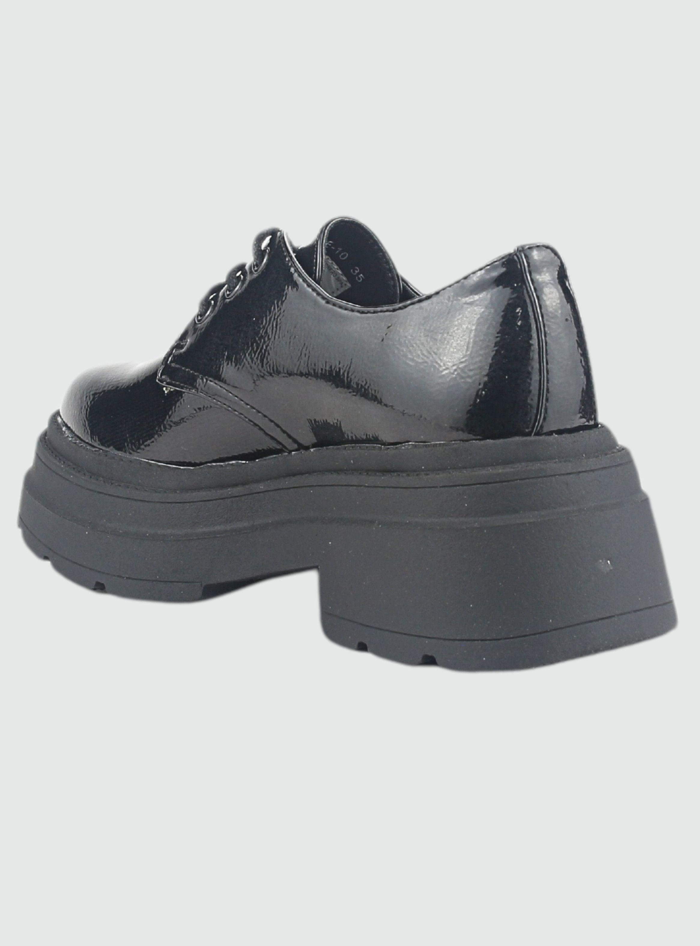 Zapato Chalada Mujer Gate-10 Negro Casual-2