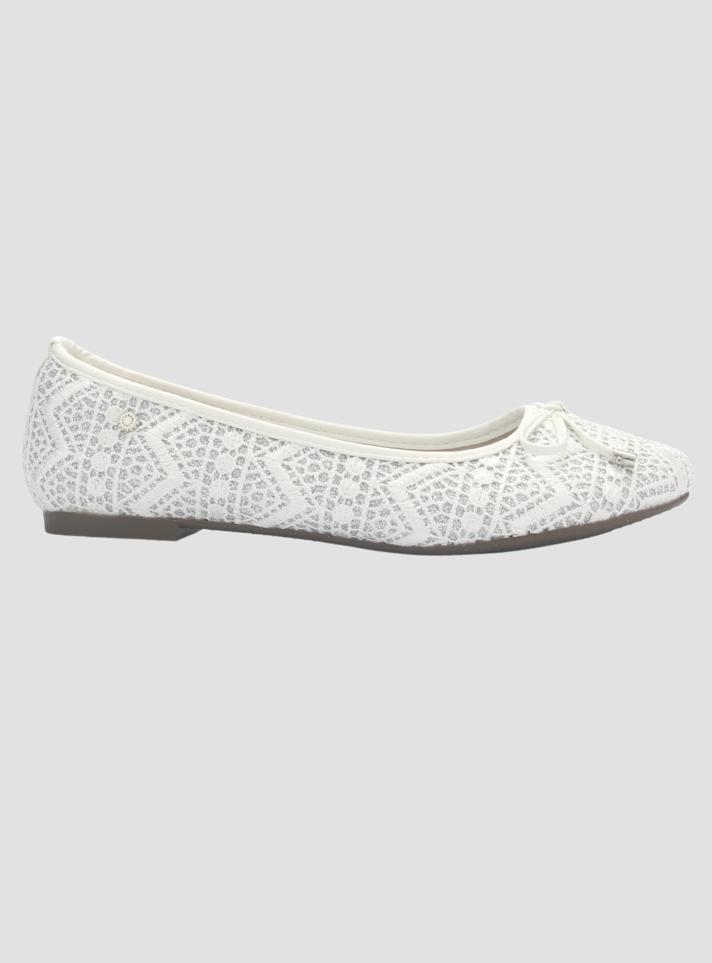Ballerina Mujer Chalada Nathan-27 Blanco Casual-0