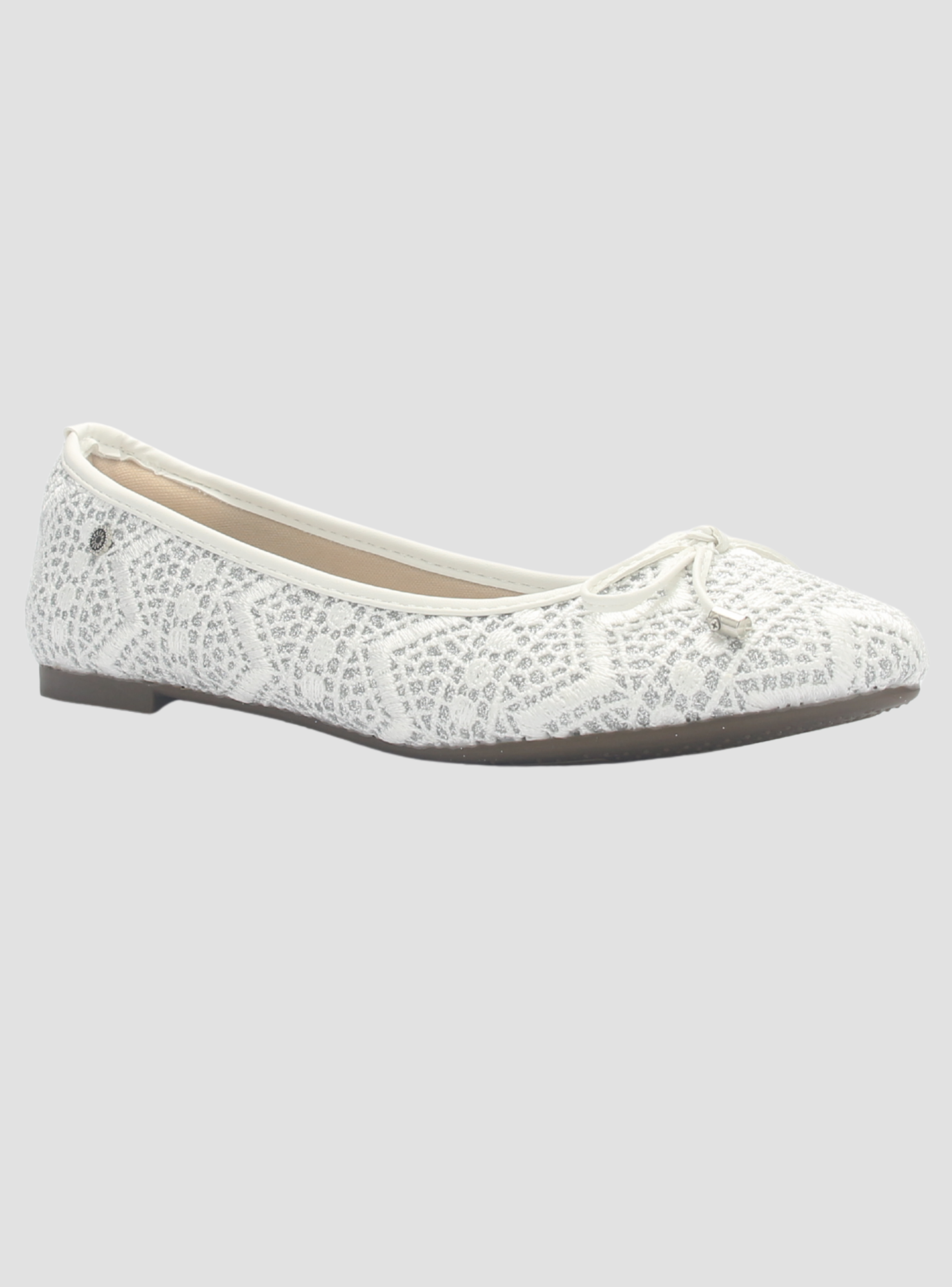 Ballerina Mujer Chalada Nathan-27 Blanco Casual-2