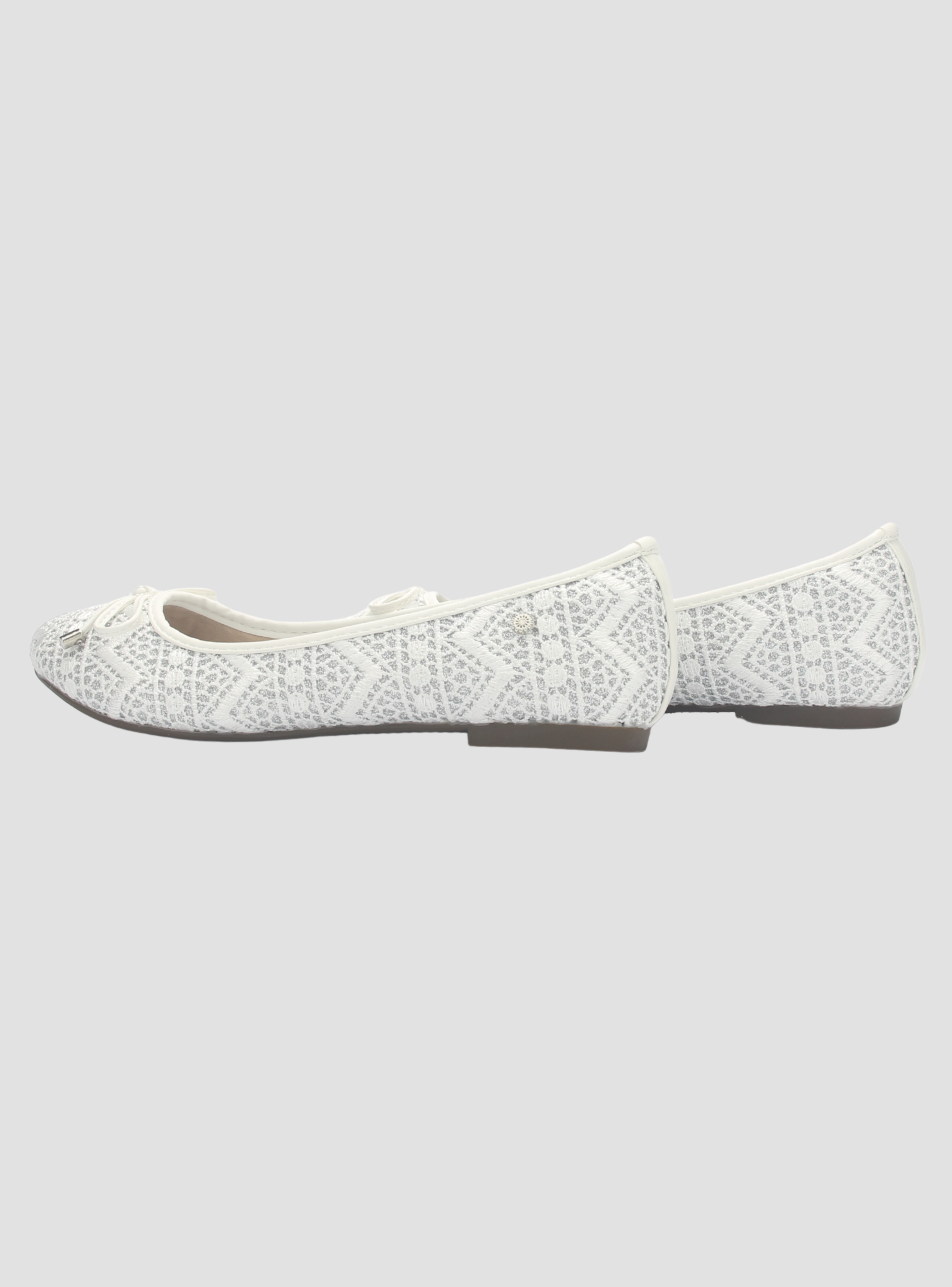 Ballerina Mujer Chalada Nathan-27 Blanco Casual-5