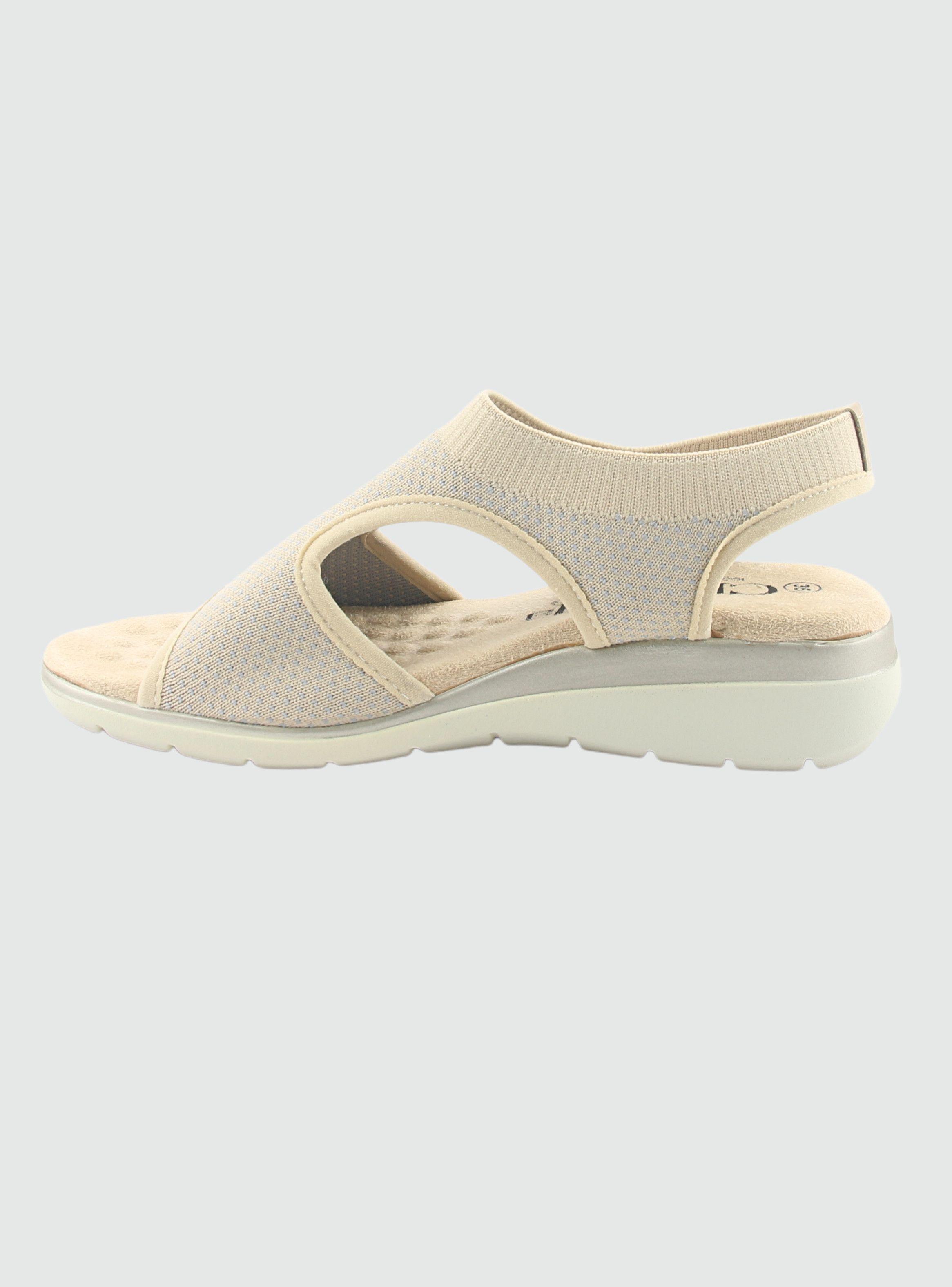 Sandalia Chalada Mujer Floro-4 Beige Casual-1