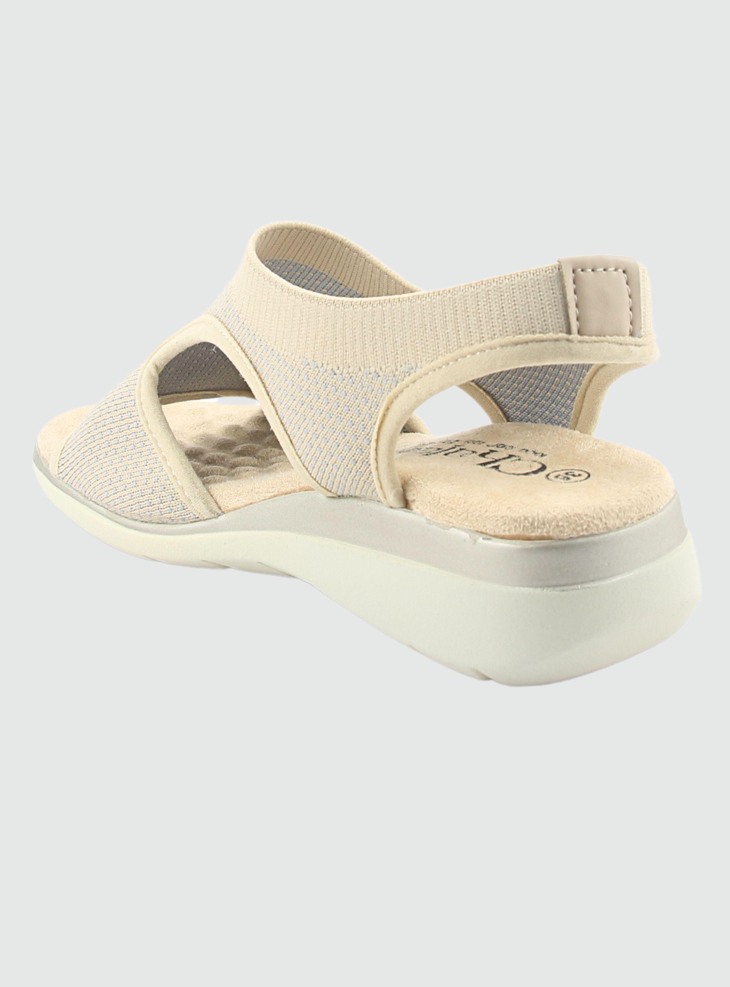 Sandalia Chalada Mujer Floro-4 Beige Casual-3