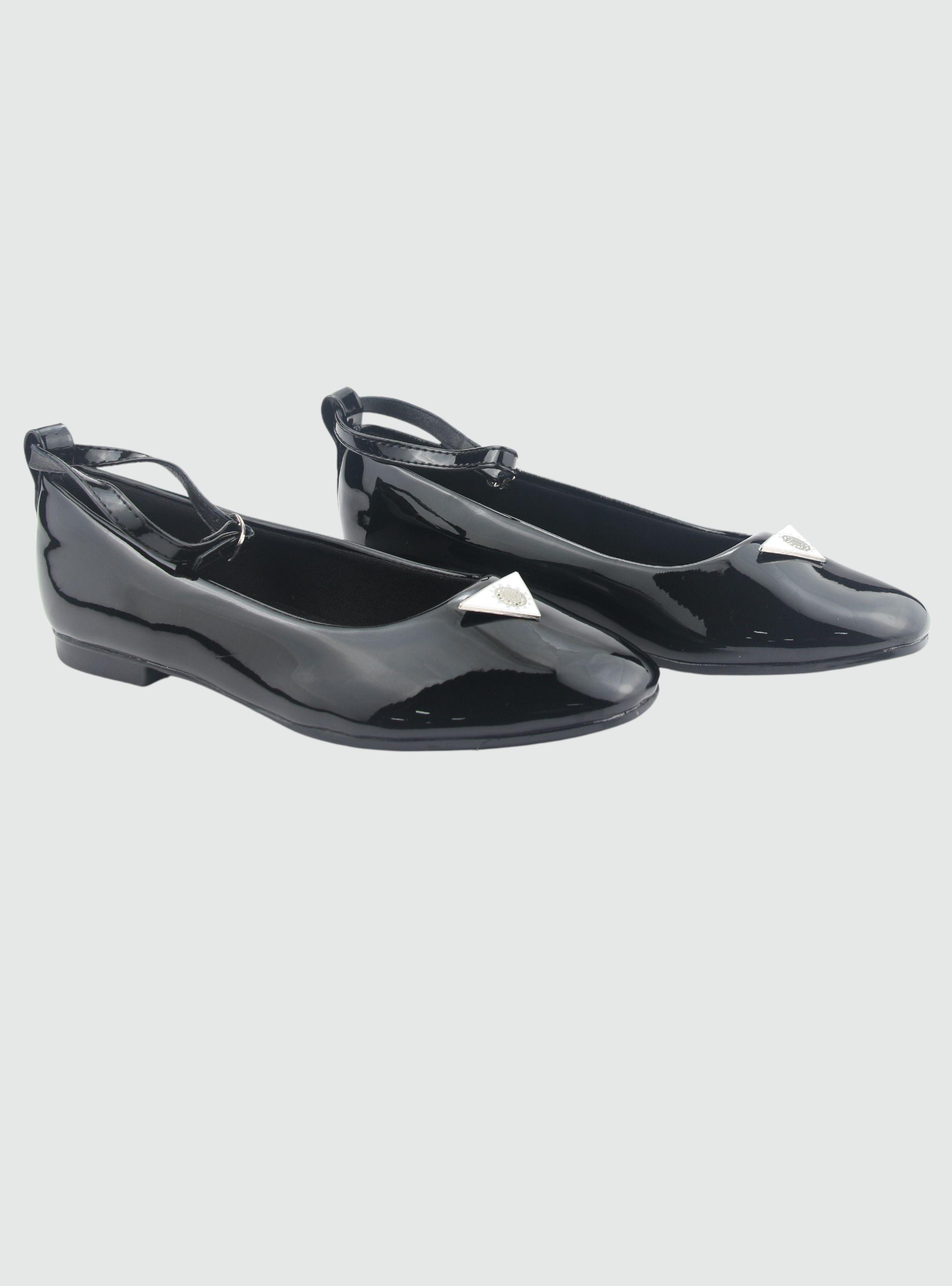 Zapato Chalada Mujer Nazzer-1 Negro Casual-4