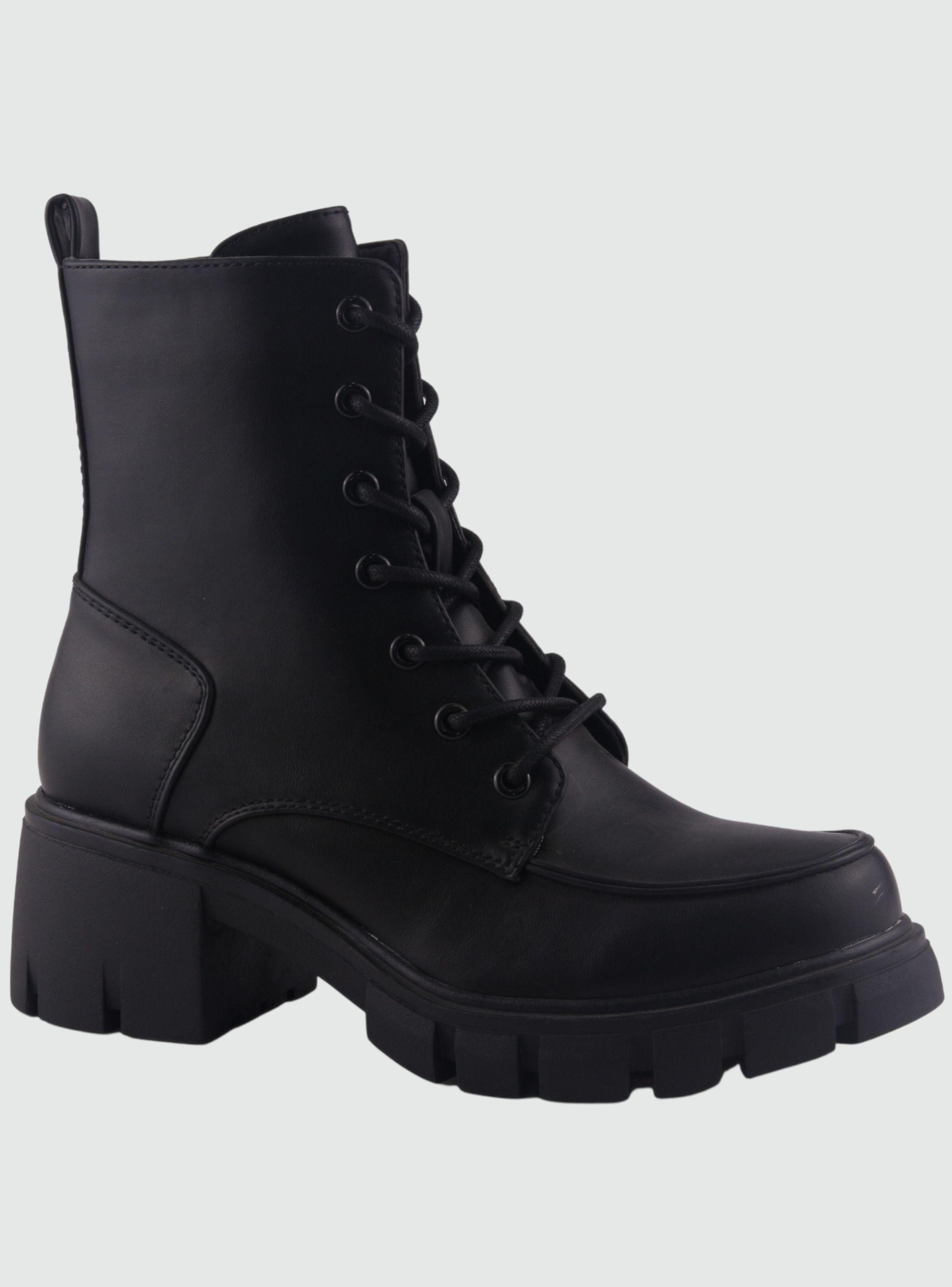 Botin Chalada Mujer Rei-1 Negro Casual-0