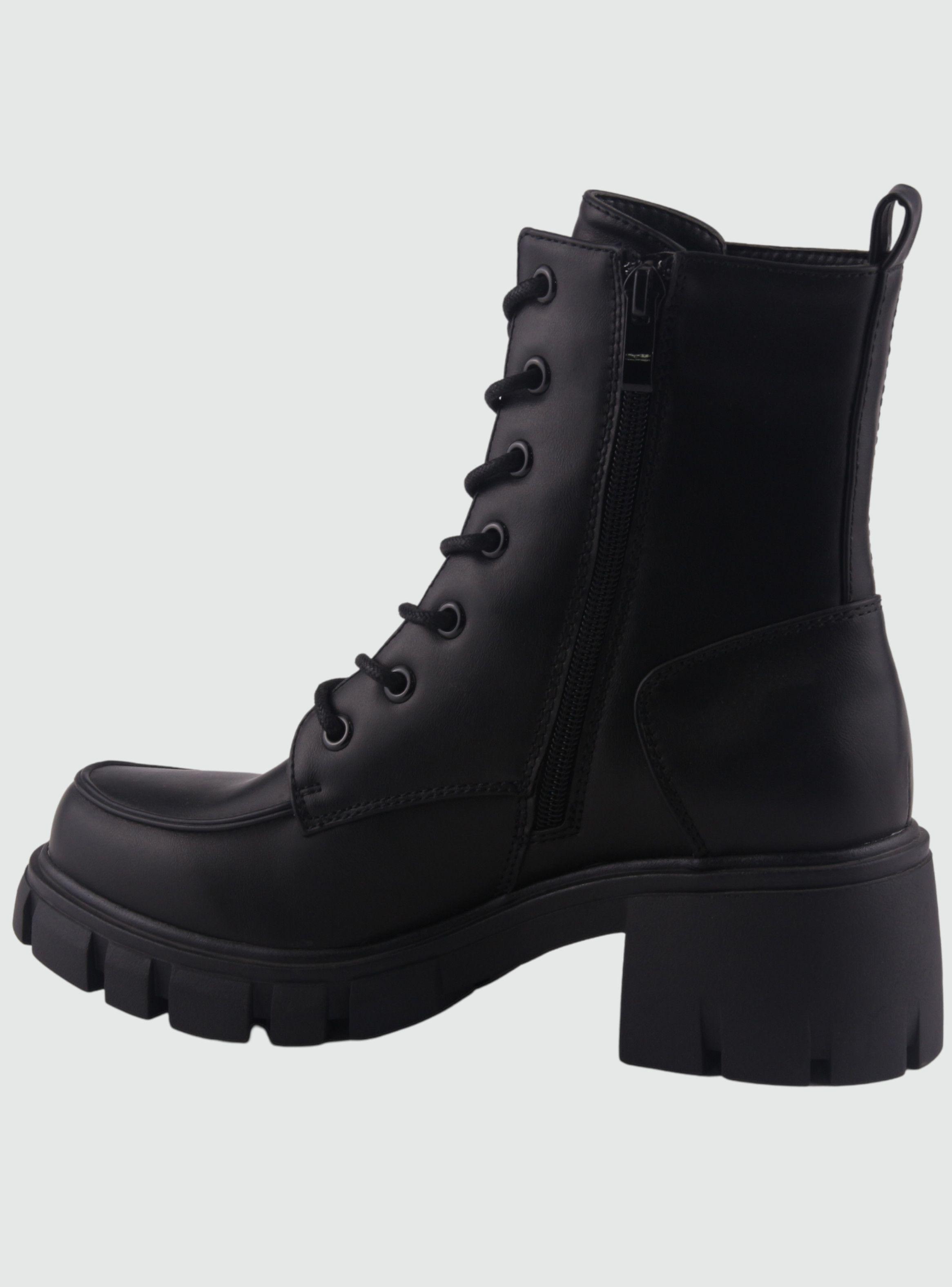 Botin Chalada Mujer Rei-1 Negro Casual-1