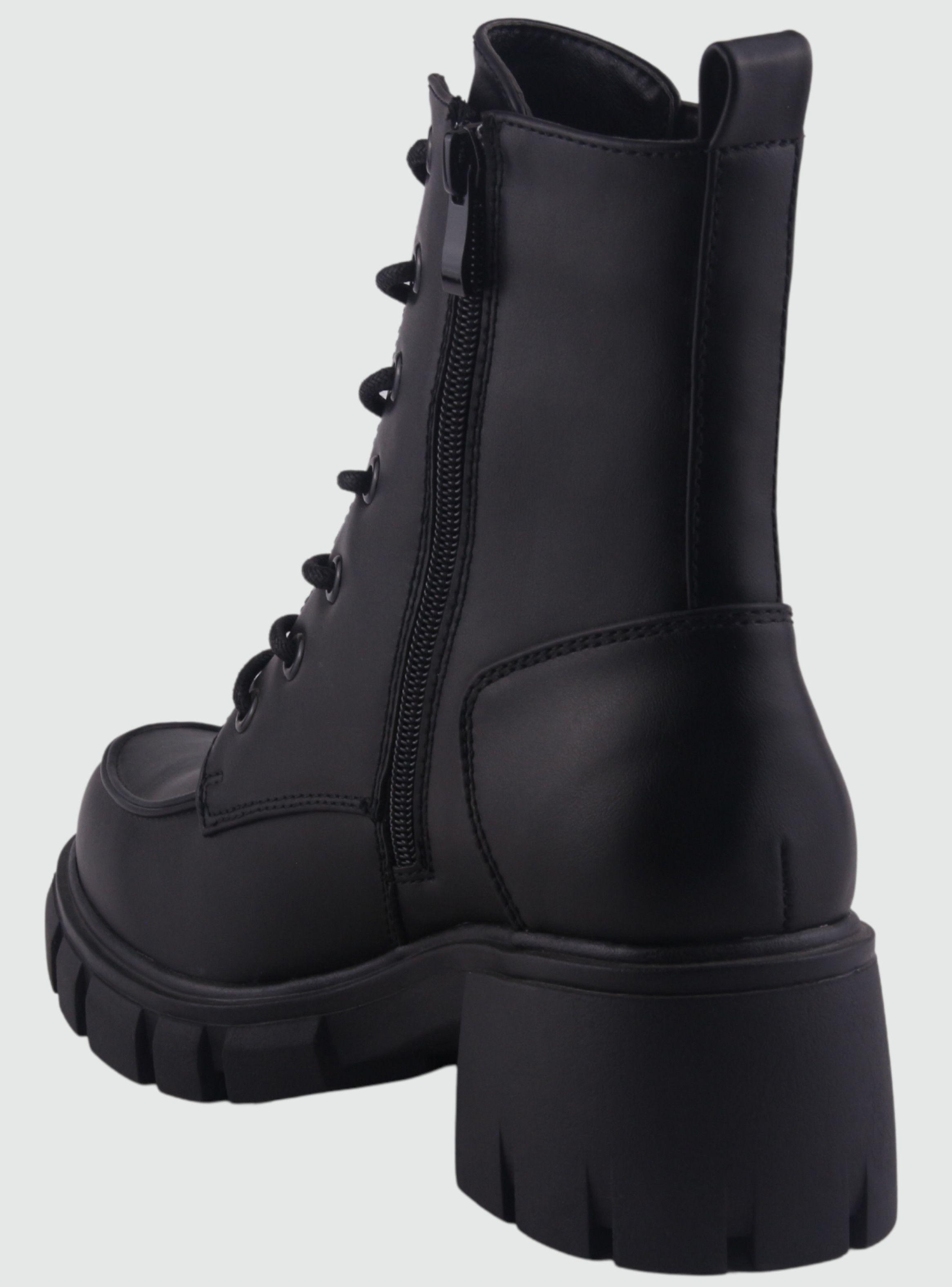 Botin Chalada Mujer Rei-1 Negro Casual-3