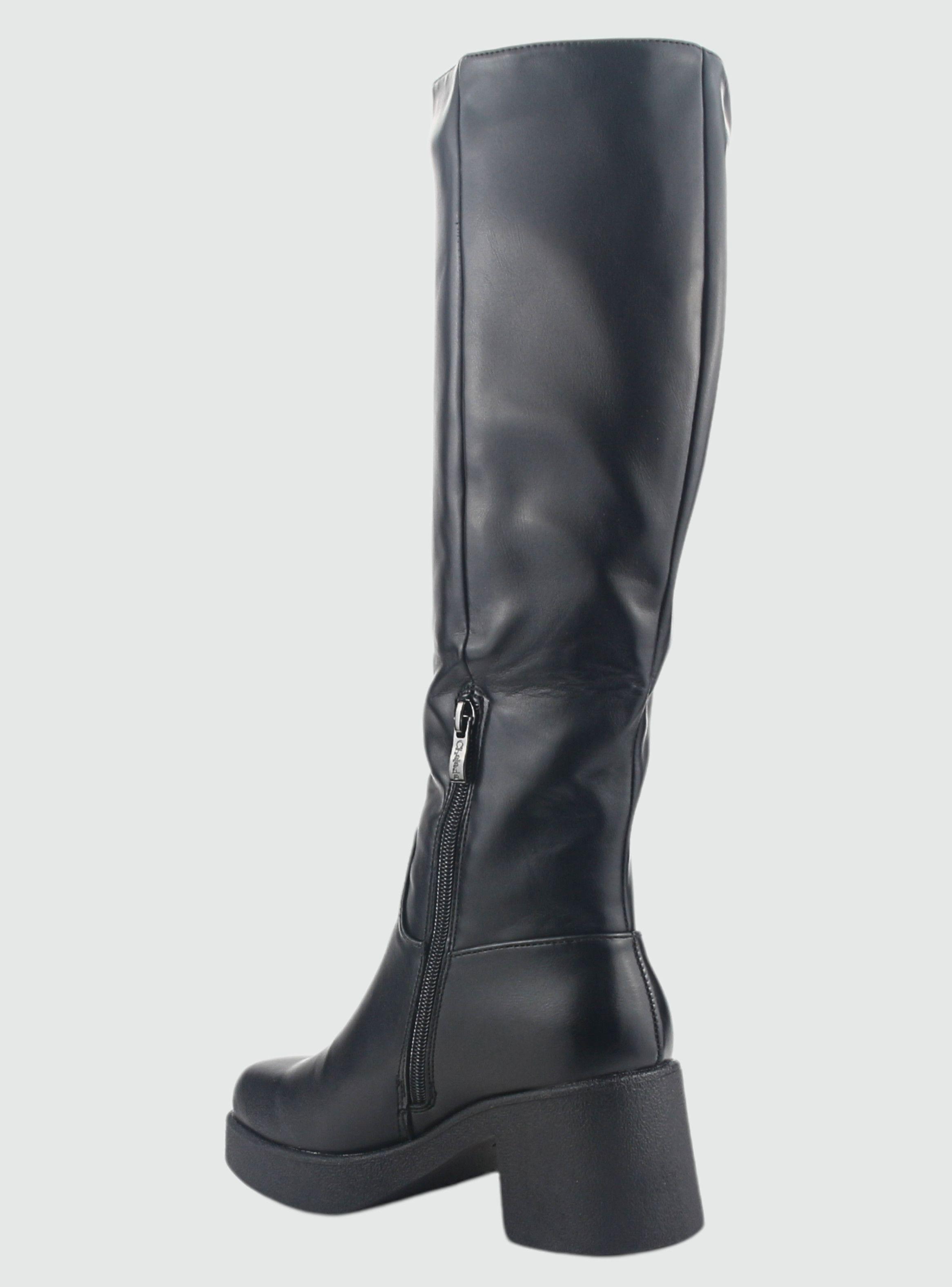 Bota Chalada Mujer Fusion-5 Negro Casual-3