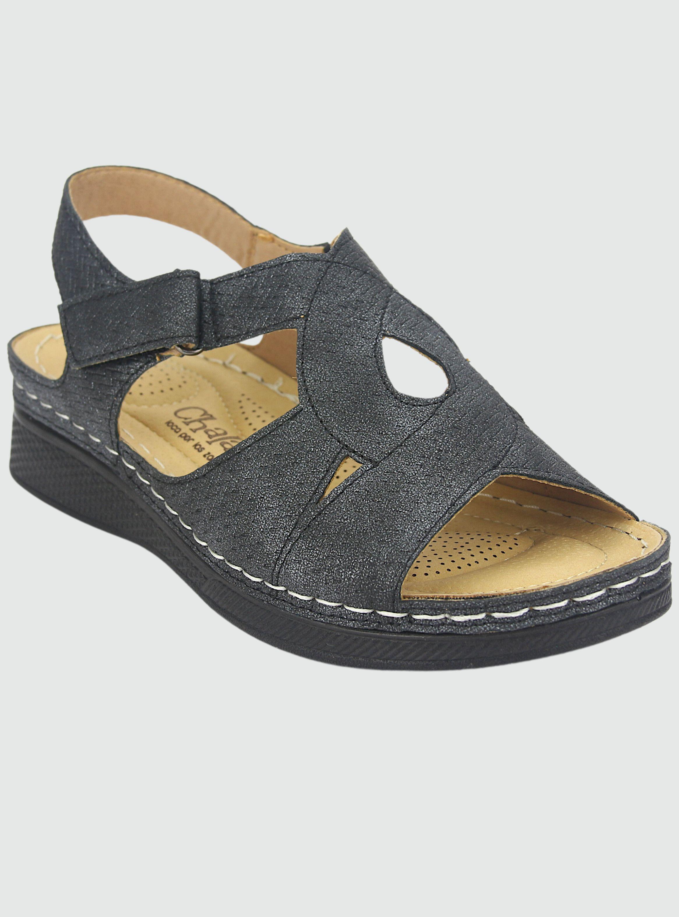 Sandalia Chalada Mujer Didi-2 Negro Casual-2