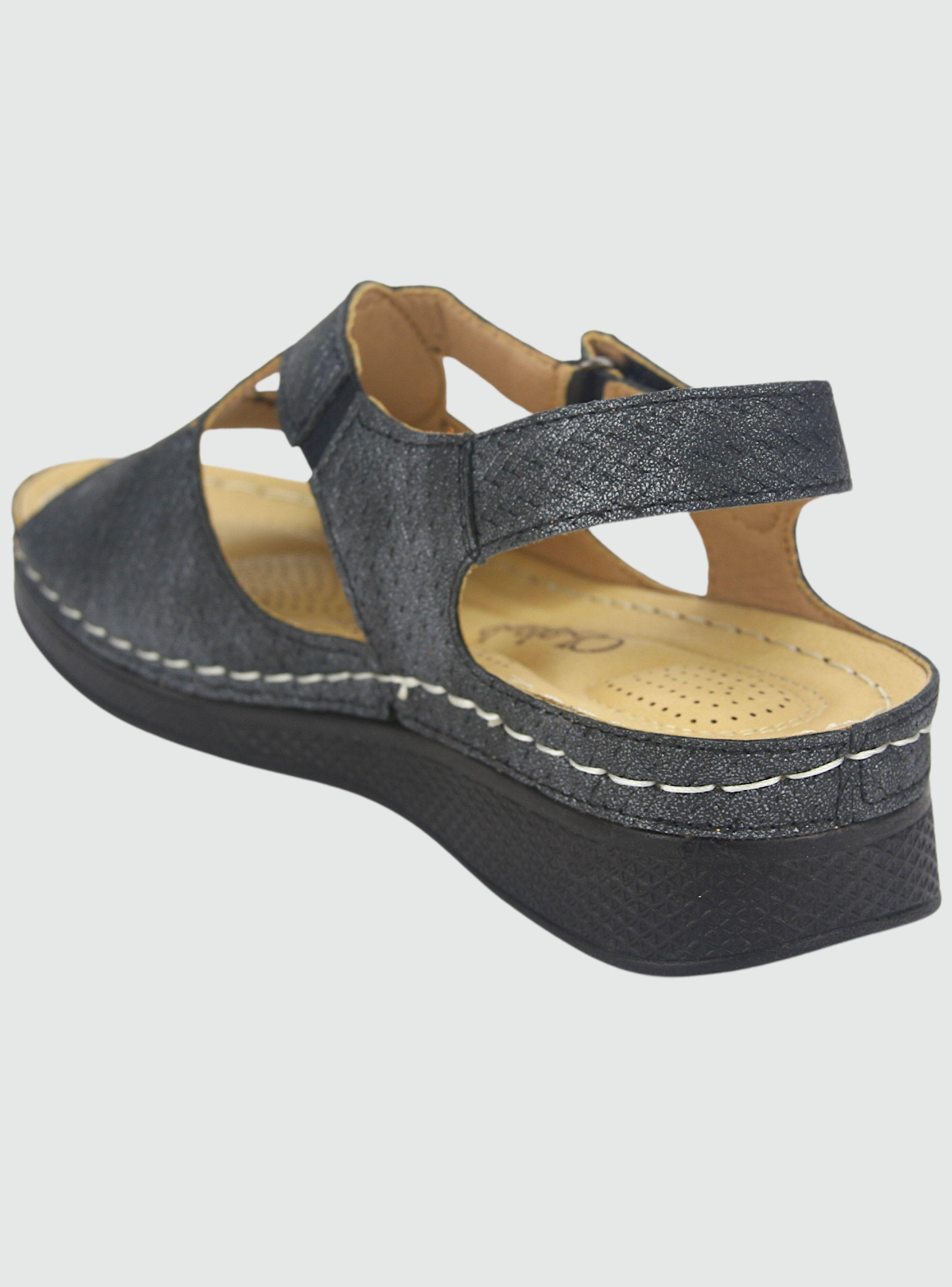 Sandalia Chalada Mujer Didi-2 Negro Casual-3