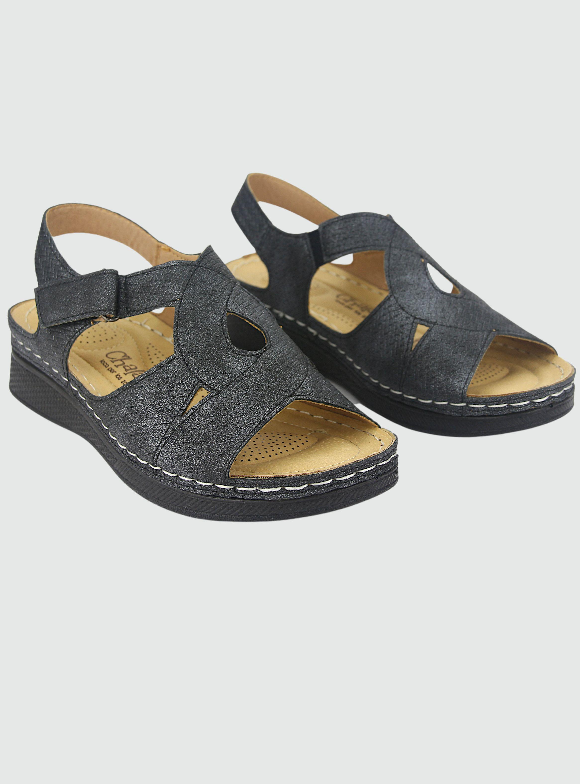 Sandalia Chalada Mujer Didi-2 Negro Casual-4