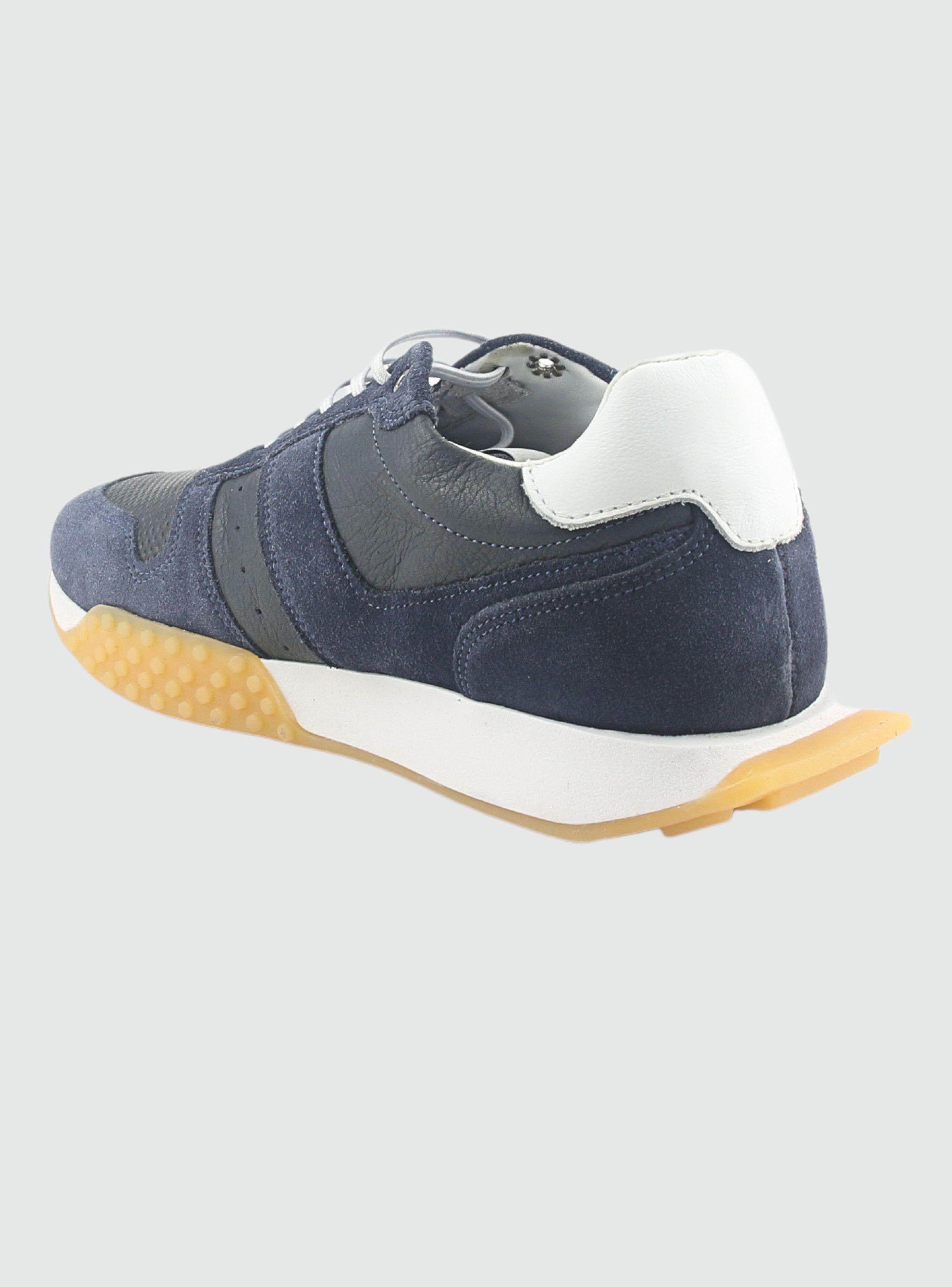 Zapatilla Ferracini Hombre 8525 Racer Azul Marino Casual-2