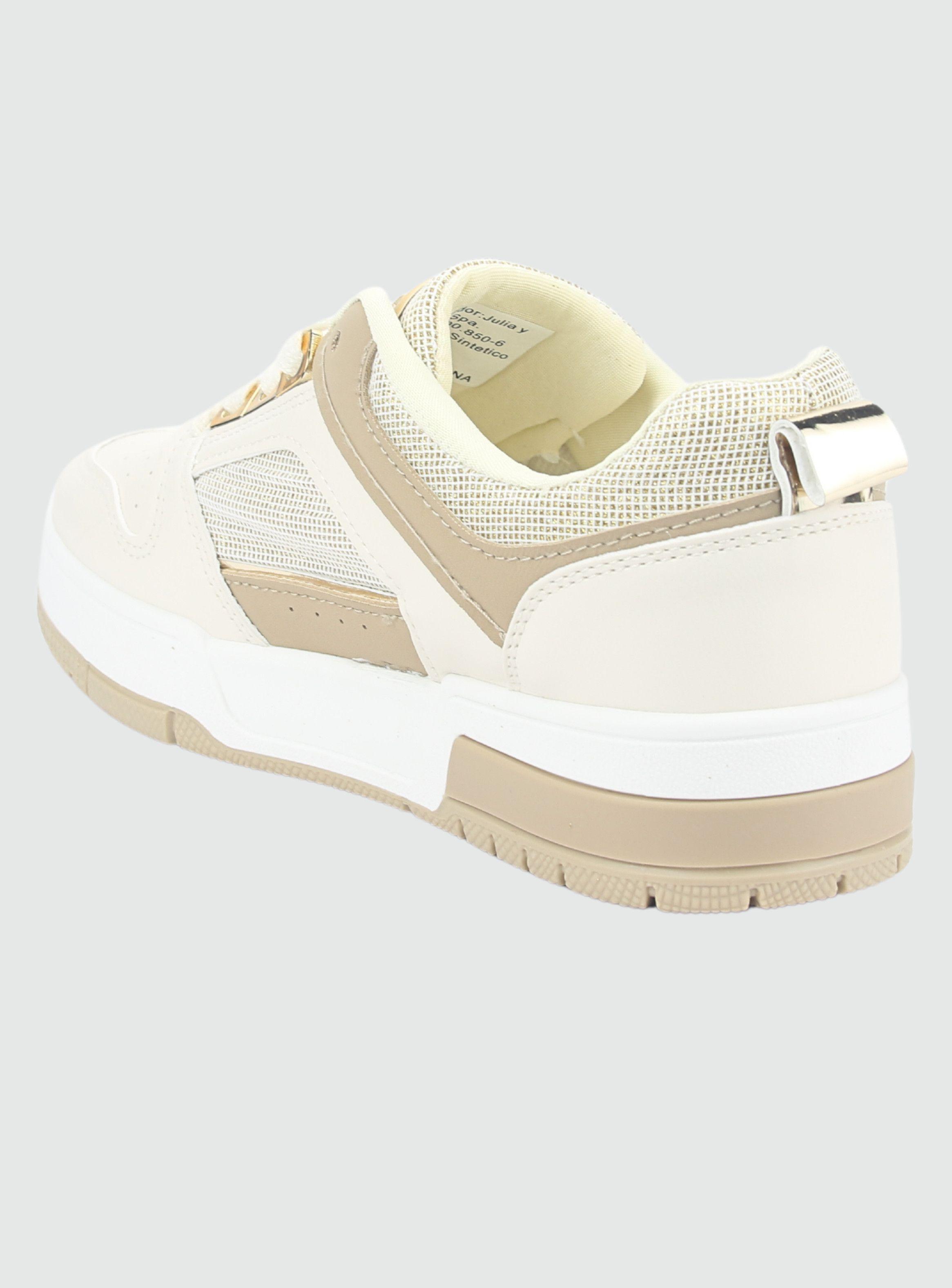 Zapatilla Chalada Mujer Joker-2 Beige Urbano-3