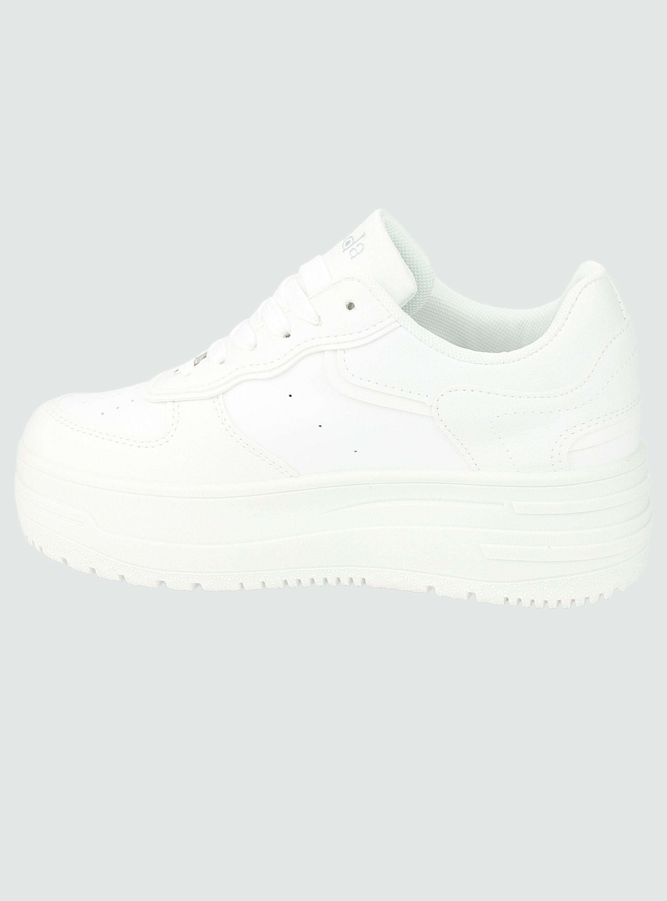 Zapatilla Chalada Mujer Mitsu-1 Blanco Urbano-1