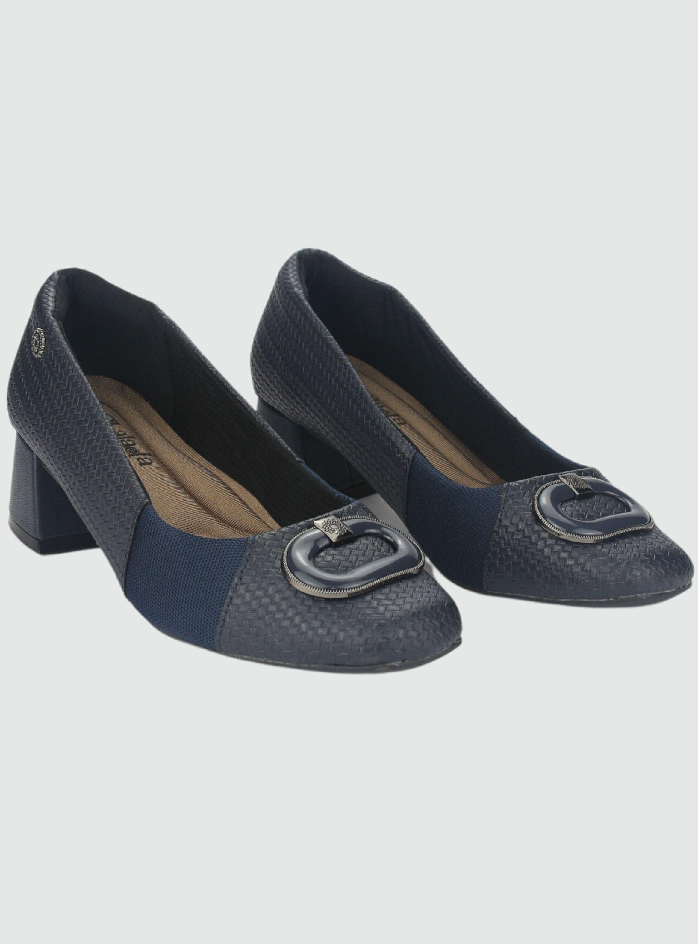 Zapato Chalada Mujer Rupia-1 Azul Marino Casual-4