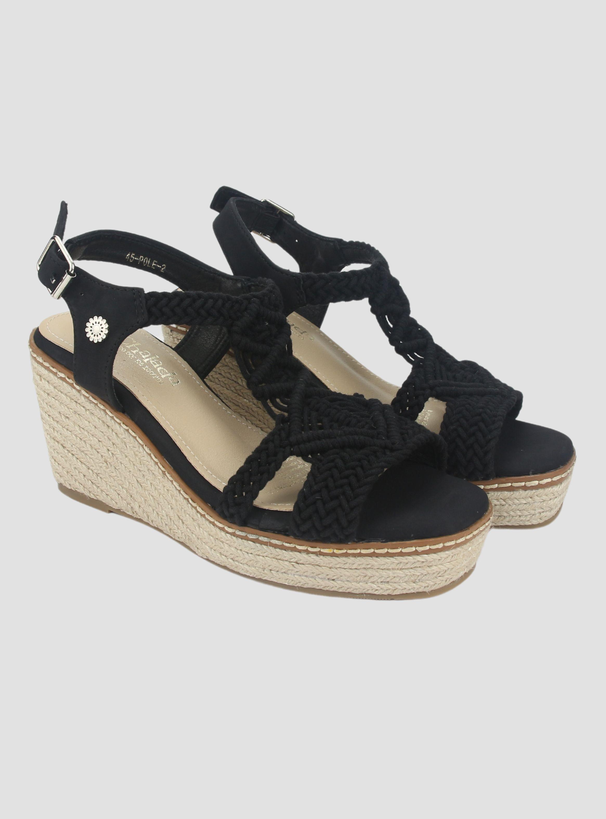 Sandalia Chalada Mujer Pole-2 Negro Casual-9