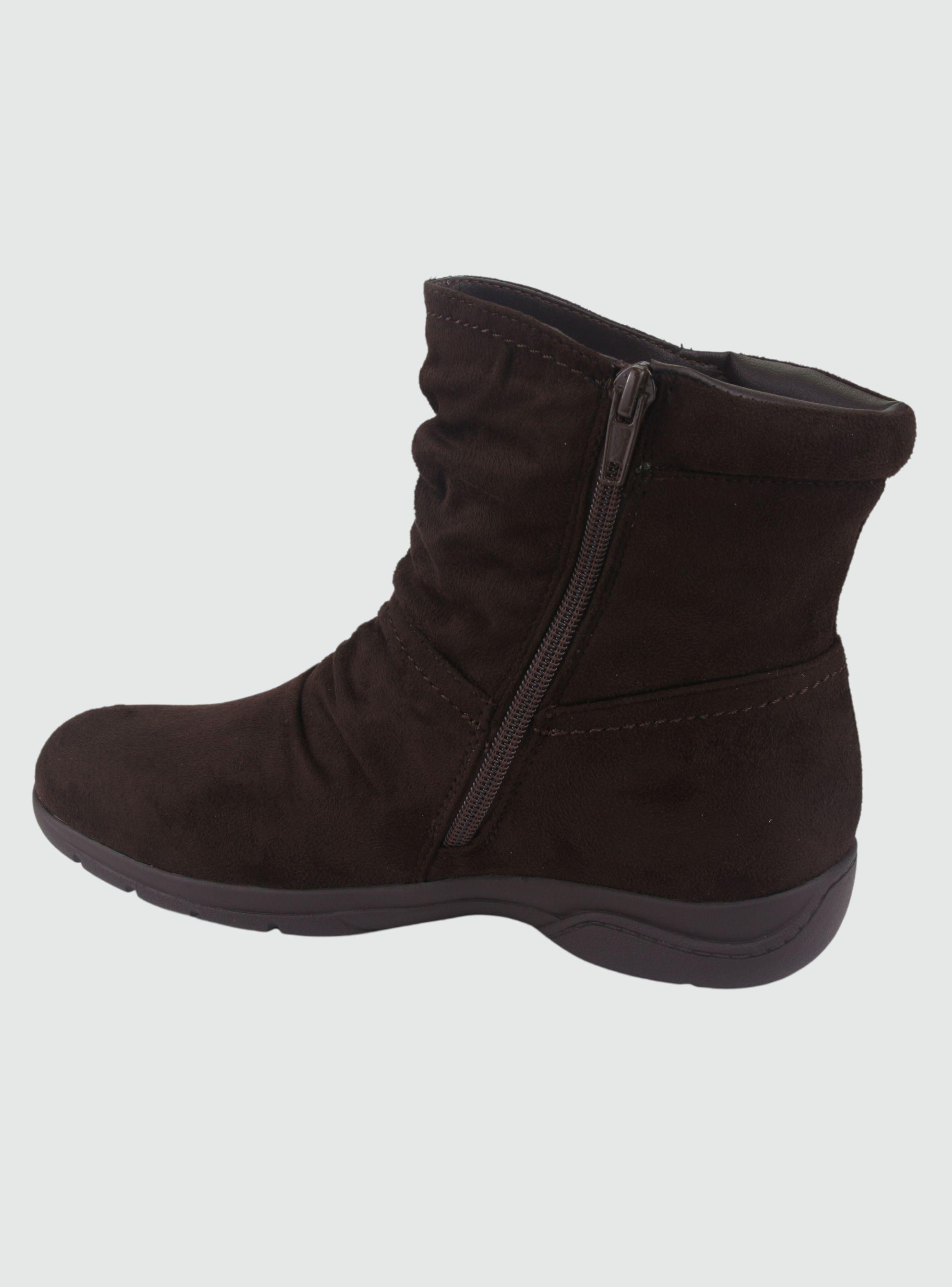 Botin Chalada Mujer Fom-20 Café Comfort-1