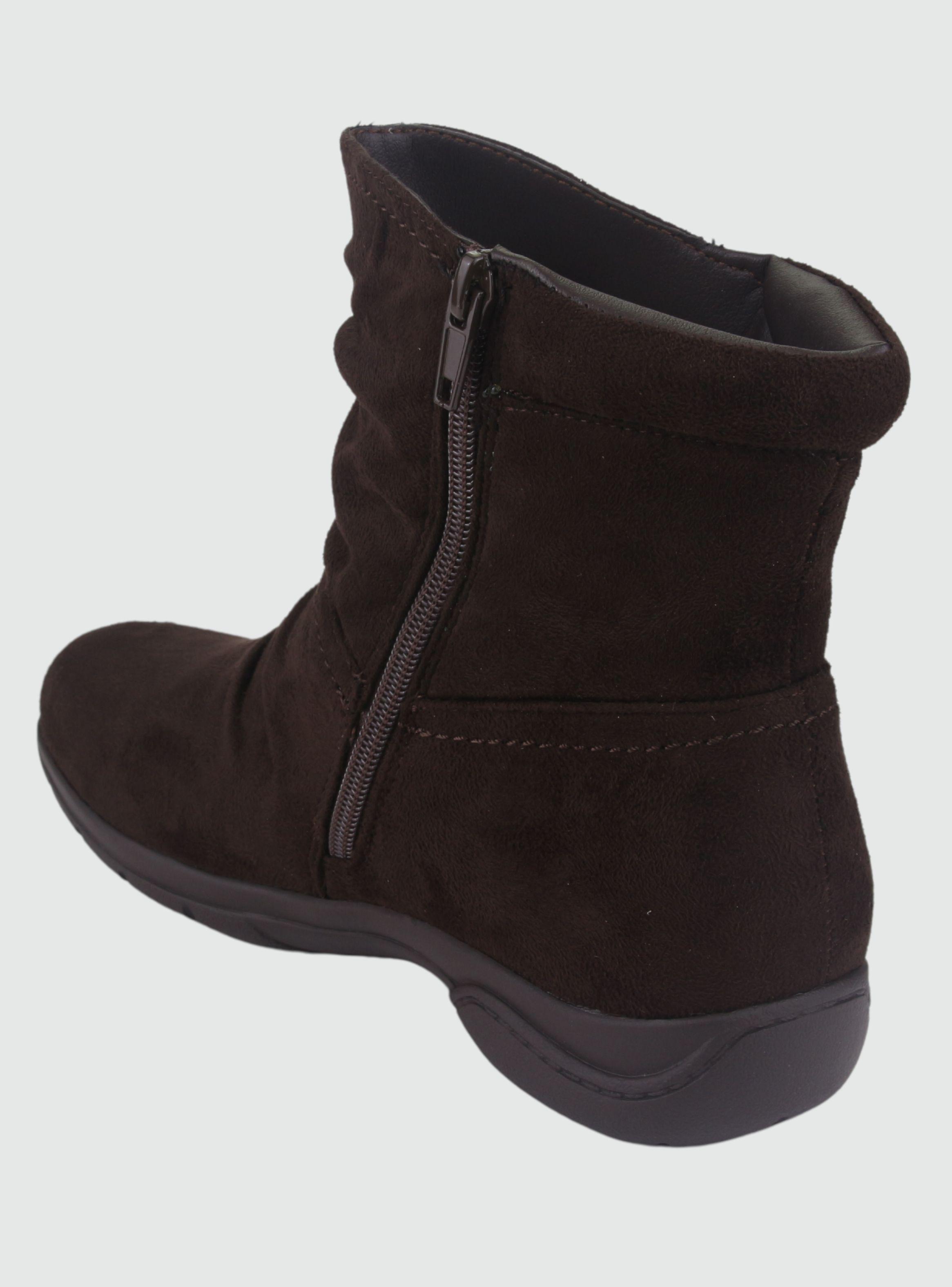 Botin Chalada Mujer Fom-20 Café Comfort-3
