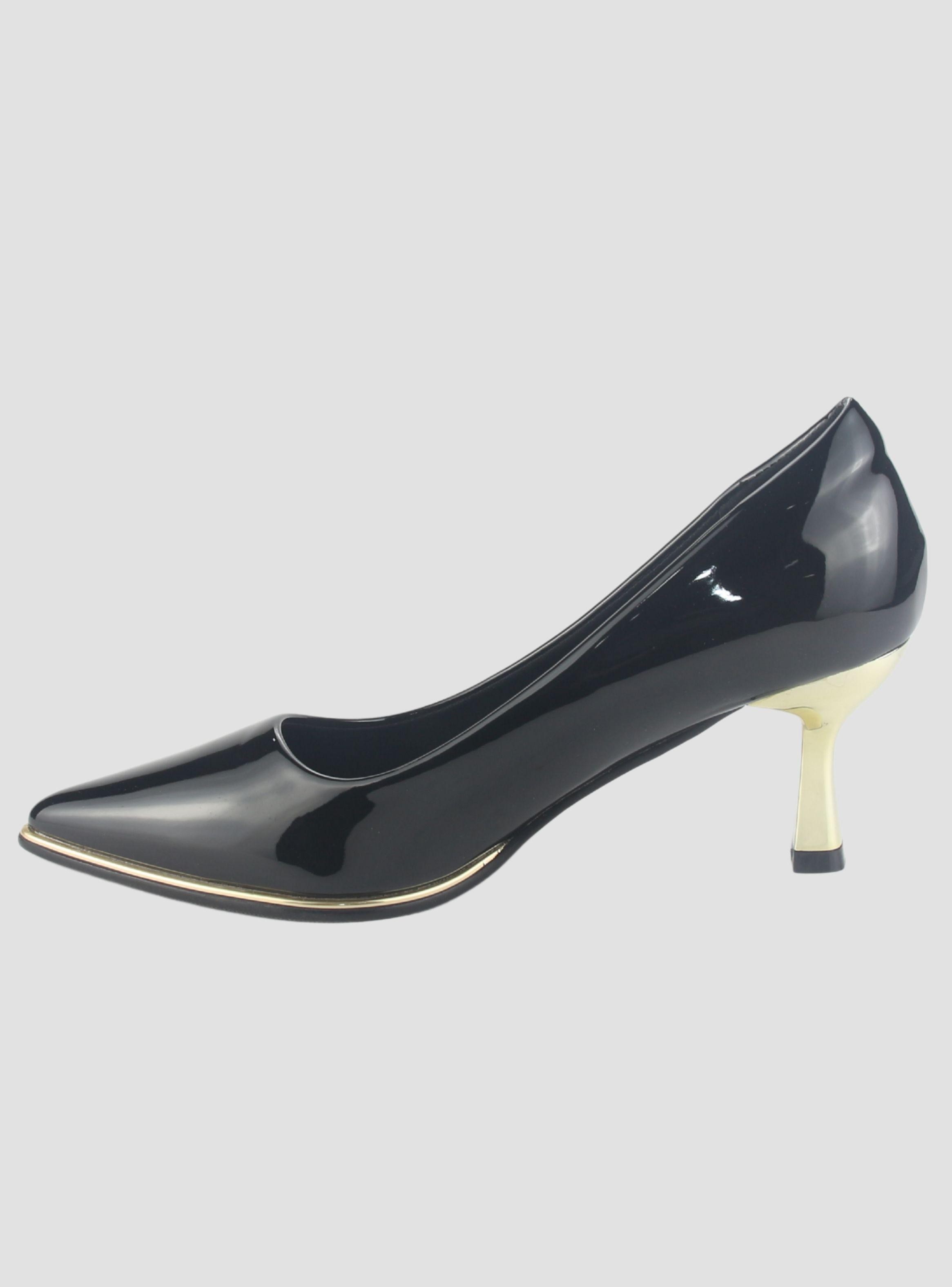 Zapato Chalada Mujer Reggia-6 Negro Casual-1
