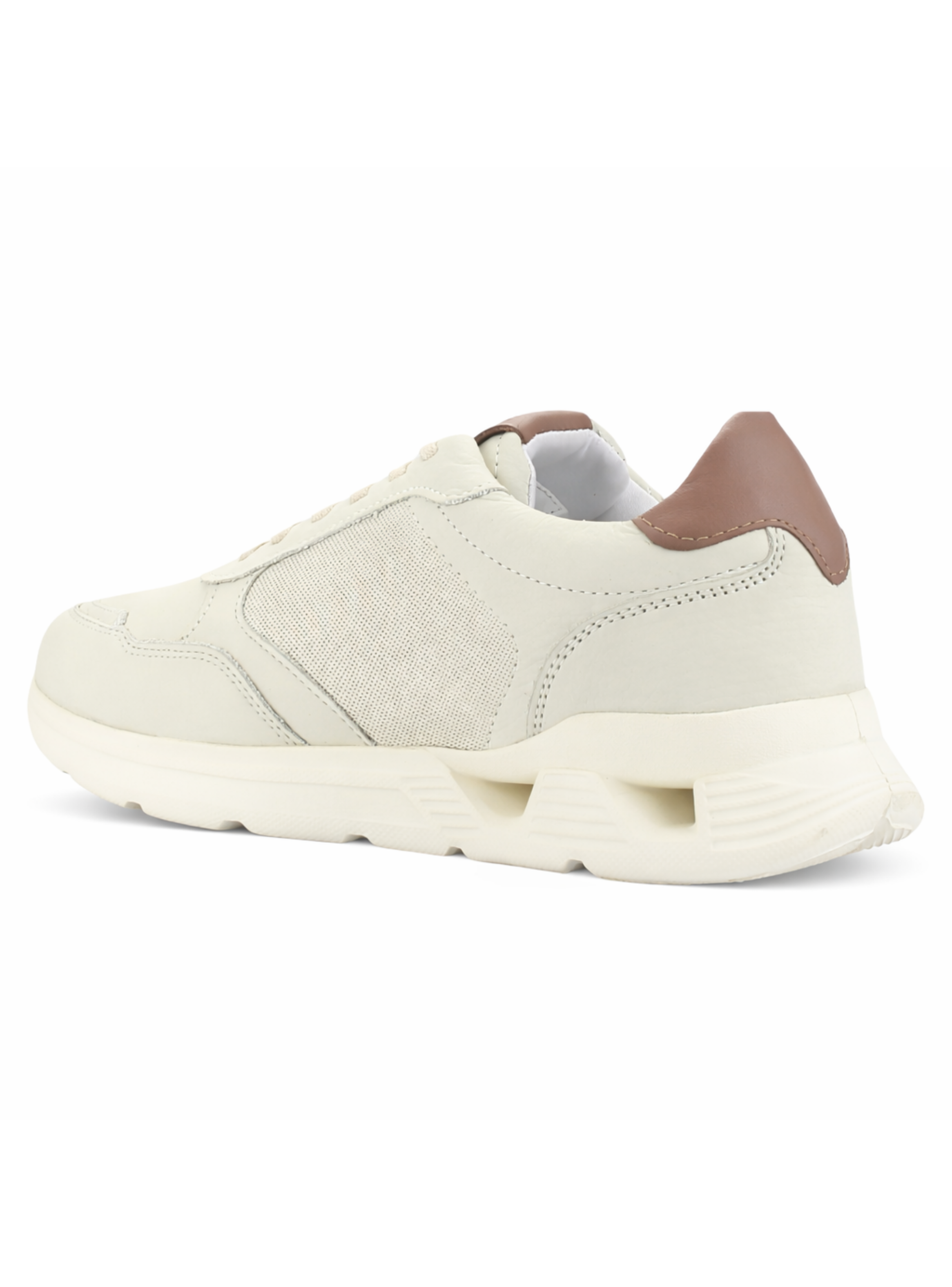 Zapatilla Beige Hombre Casual Ferracini 8351 Speed-3