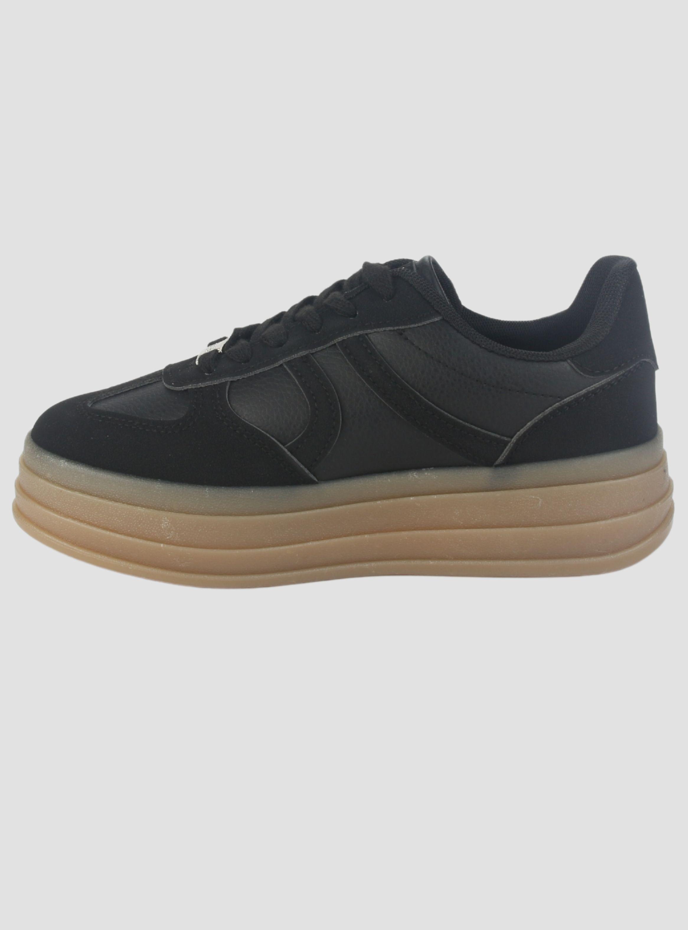 Zapatilla Chalada Mujer Andy-15 Negro Urbano-1