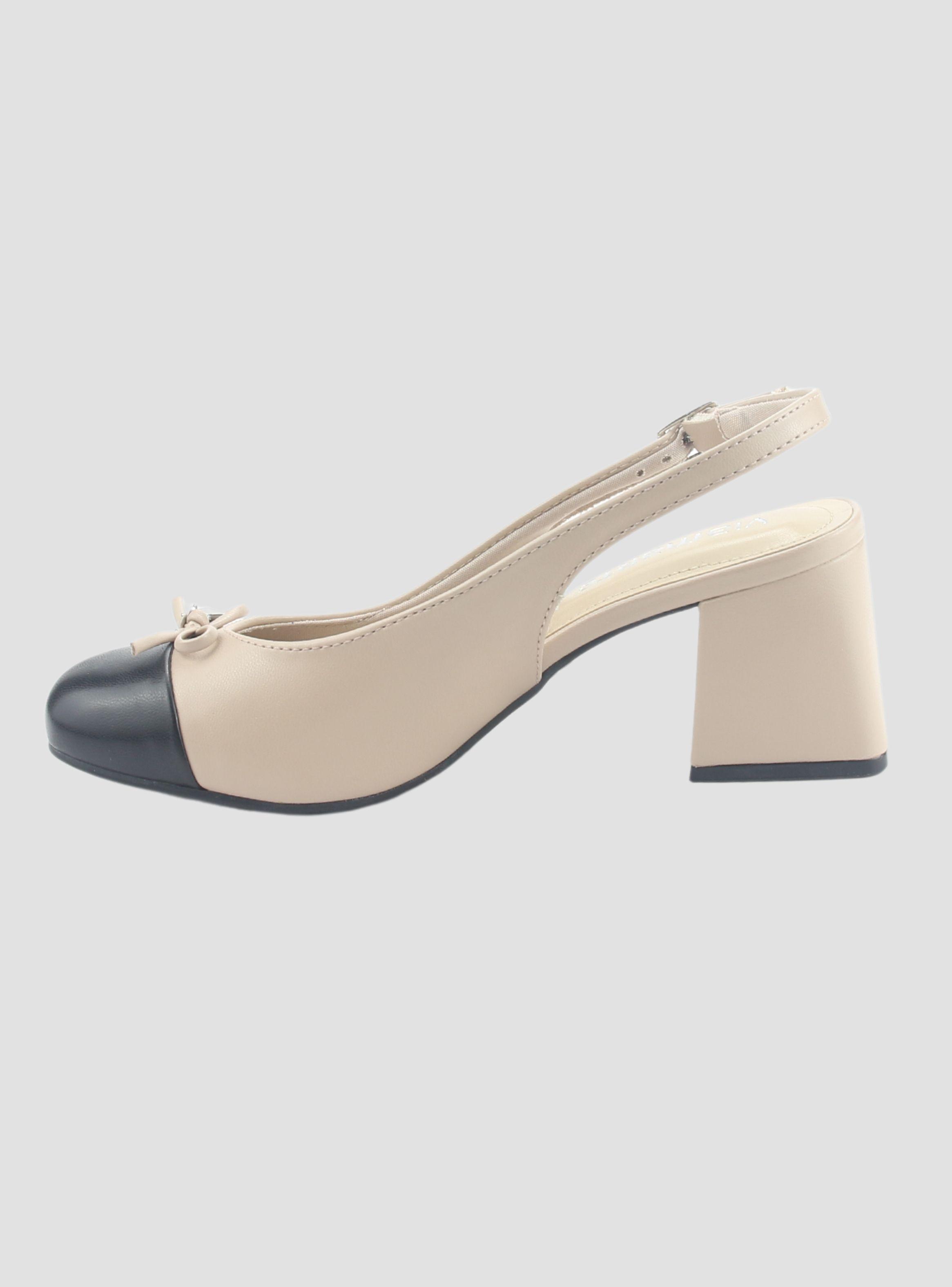 Zapato Via Marte Mujer 067-001-01 Nude Casual-1