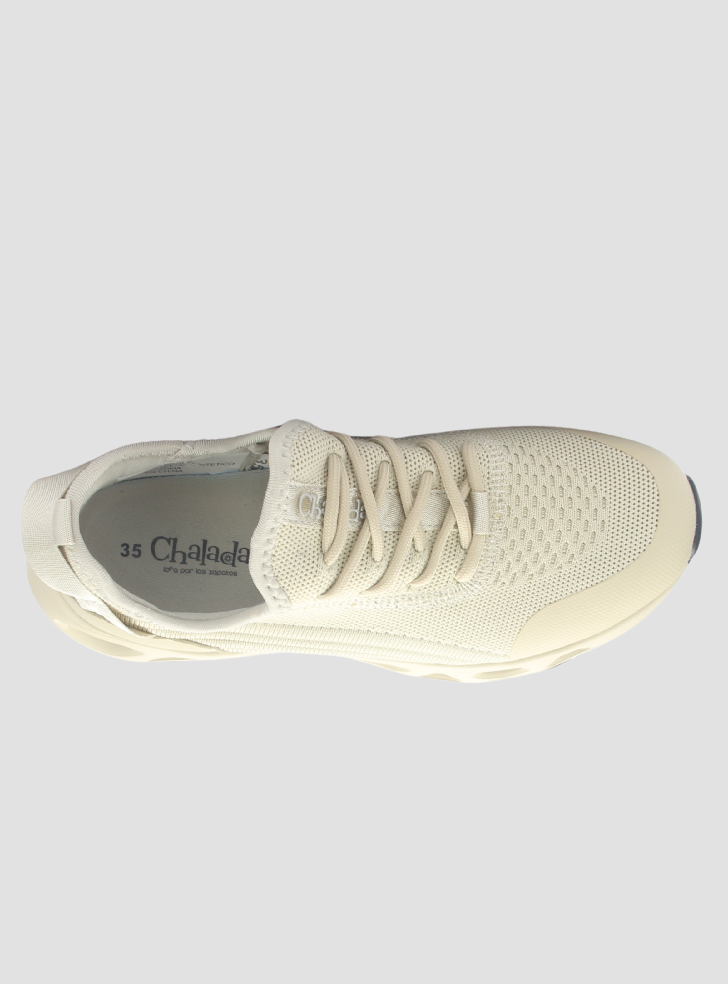Zapatilla Mujer Chalada Onury-1 Beige Urbano-4