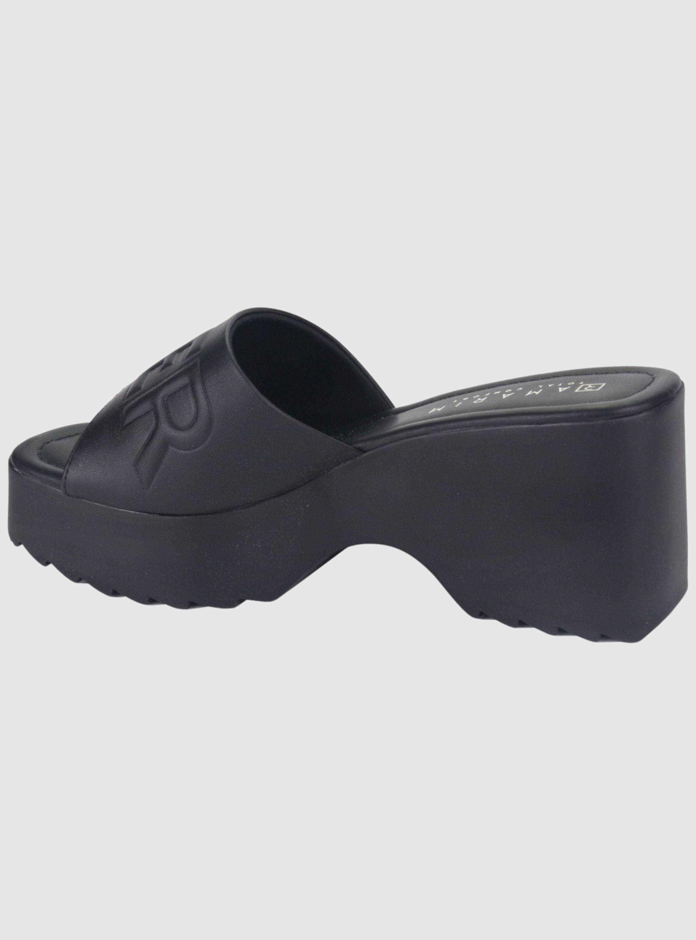 Sandalia Ramarim Mujer 2145203 Negro Casual-1