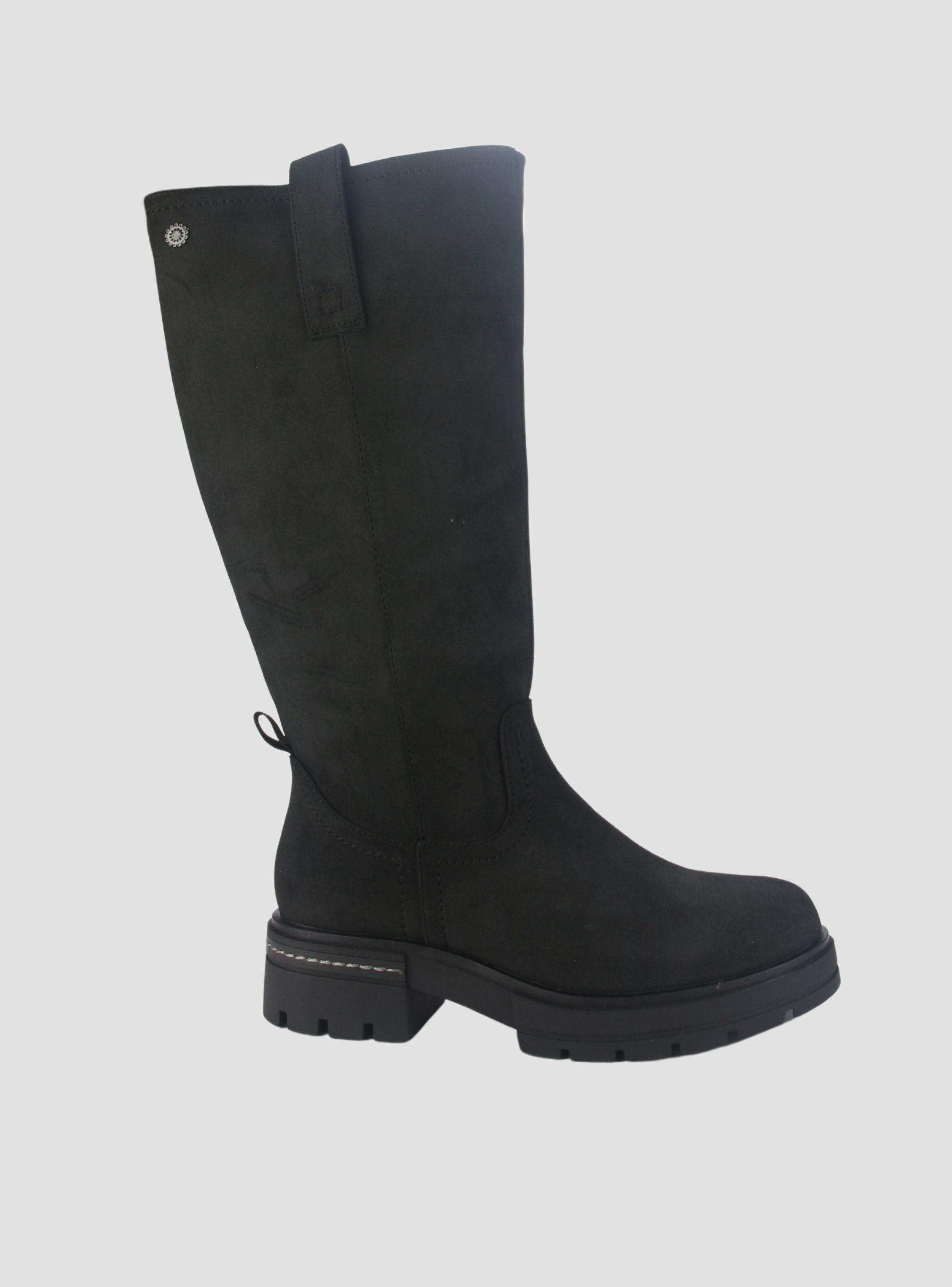 Bota Chalada Mujer Trini-2 Negro Casual-0