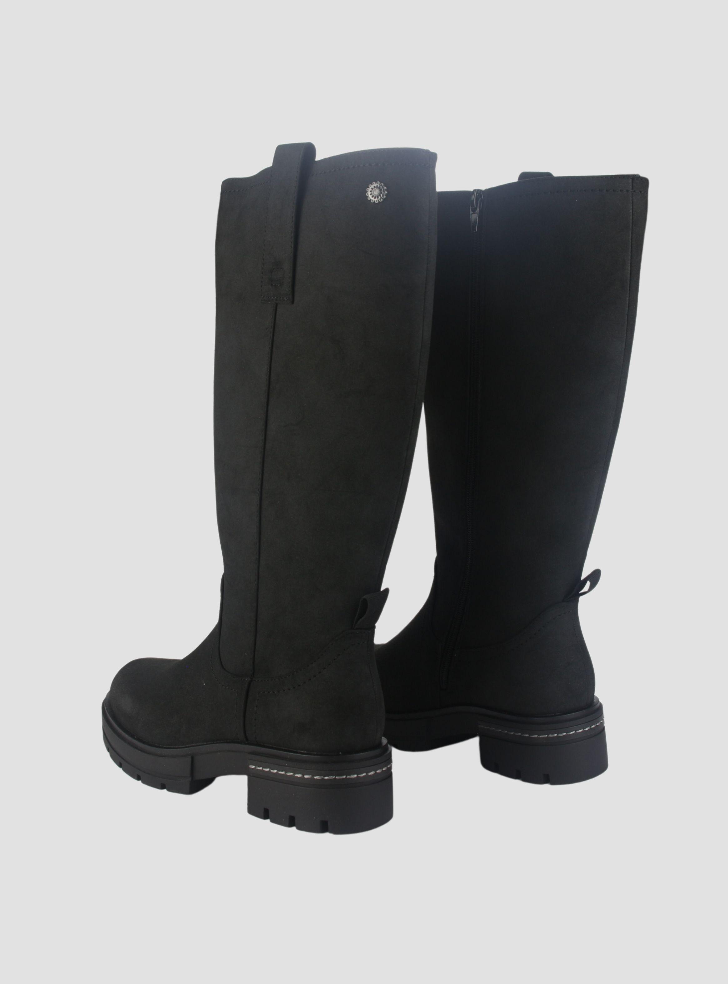 Bota Chalada Mujer Trini-2 Negro Casual-5