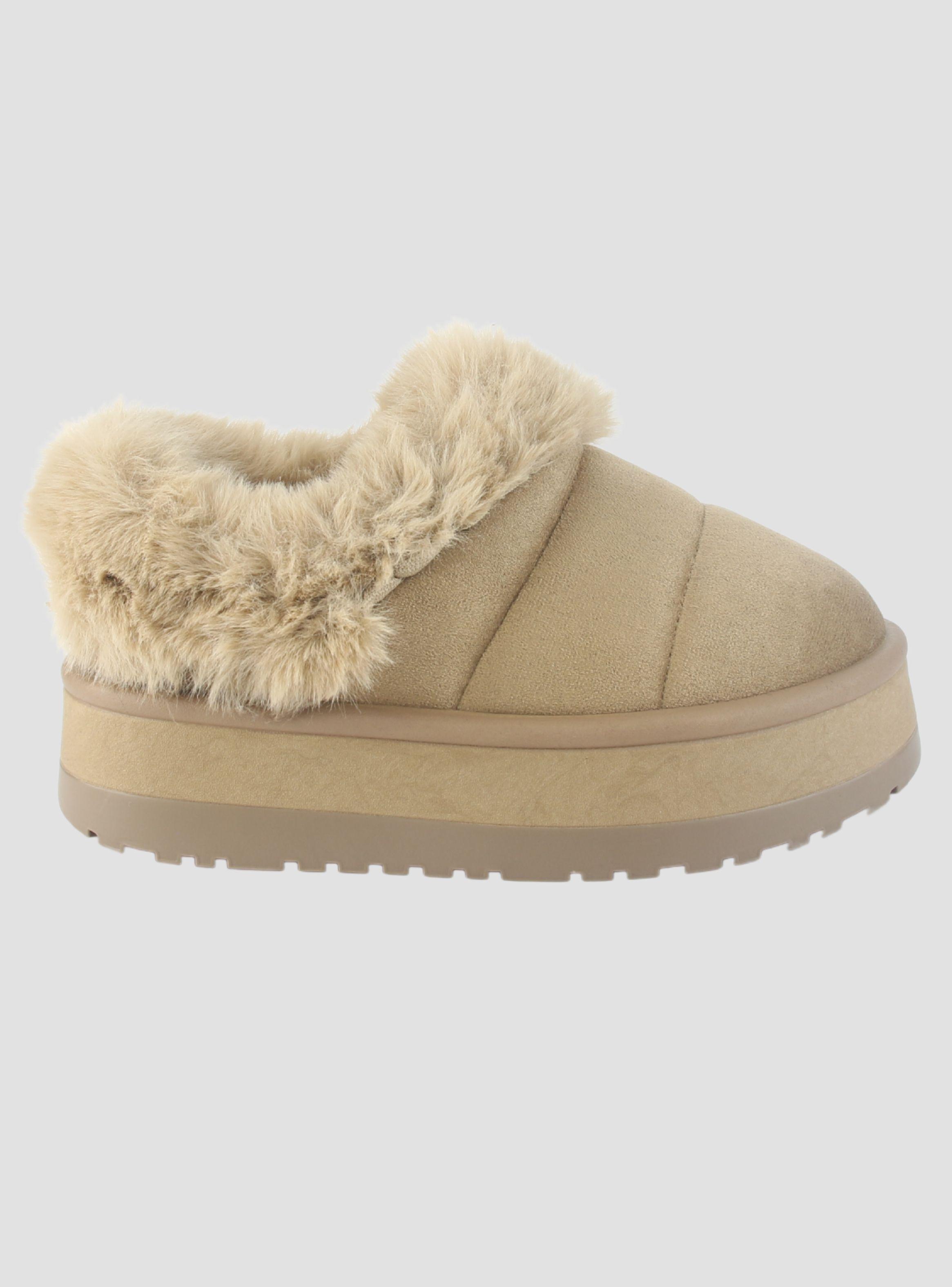 Pantufla Chalada Mujer Pinguih-5 Taupe Urbano-0