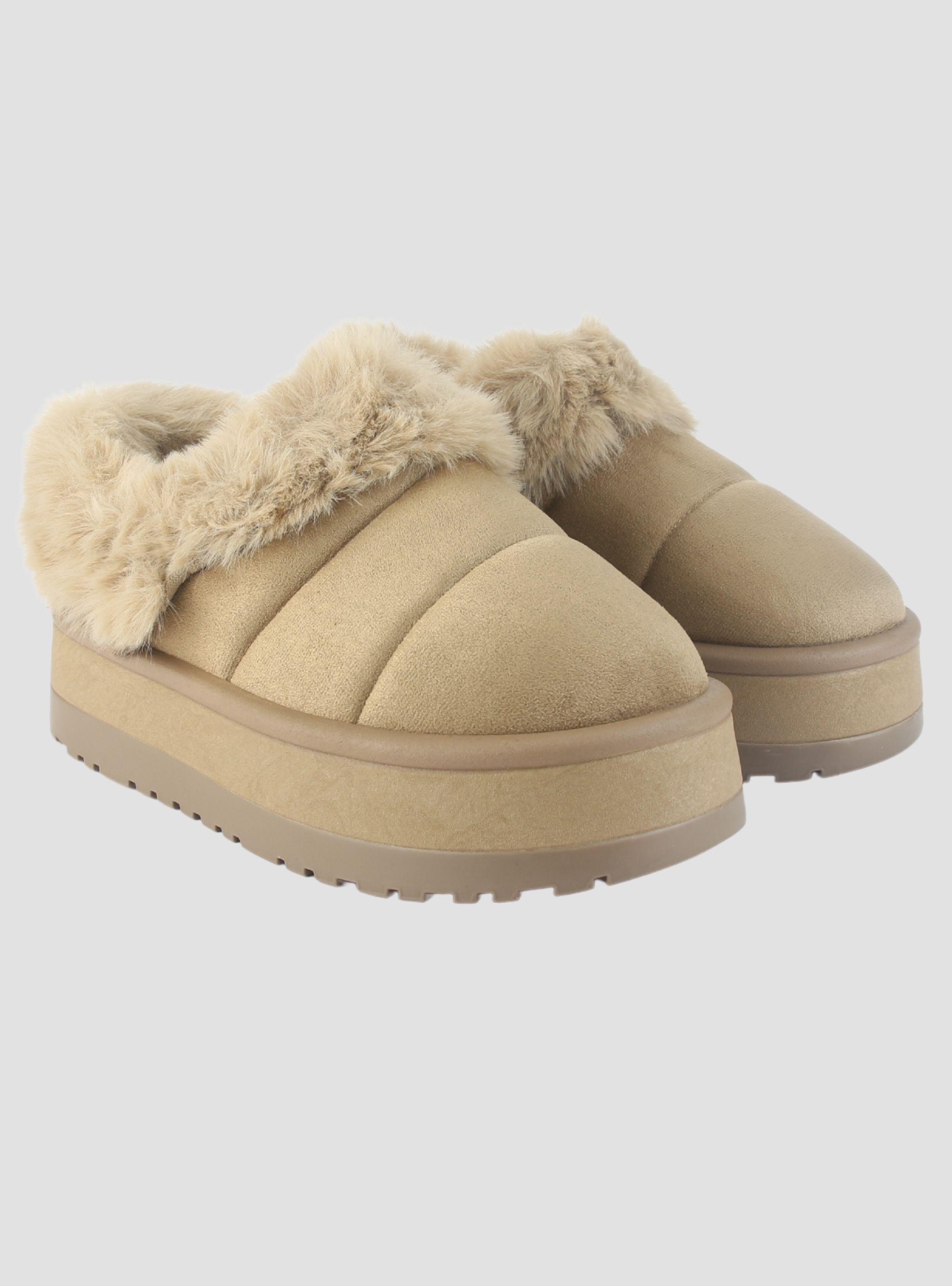 Pantufla Chalada Mujer Pinguih-5 Taupe Urbano-4