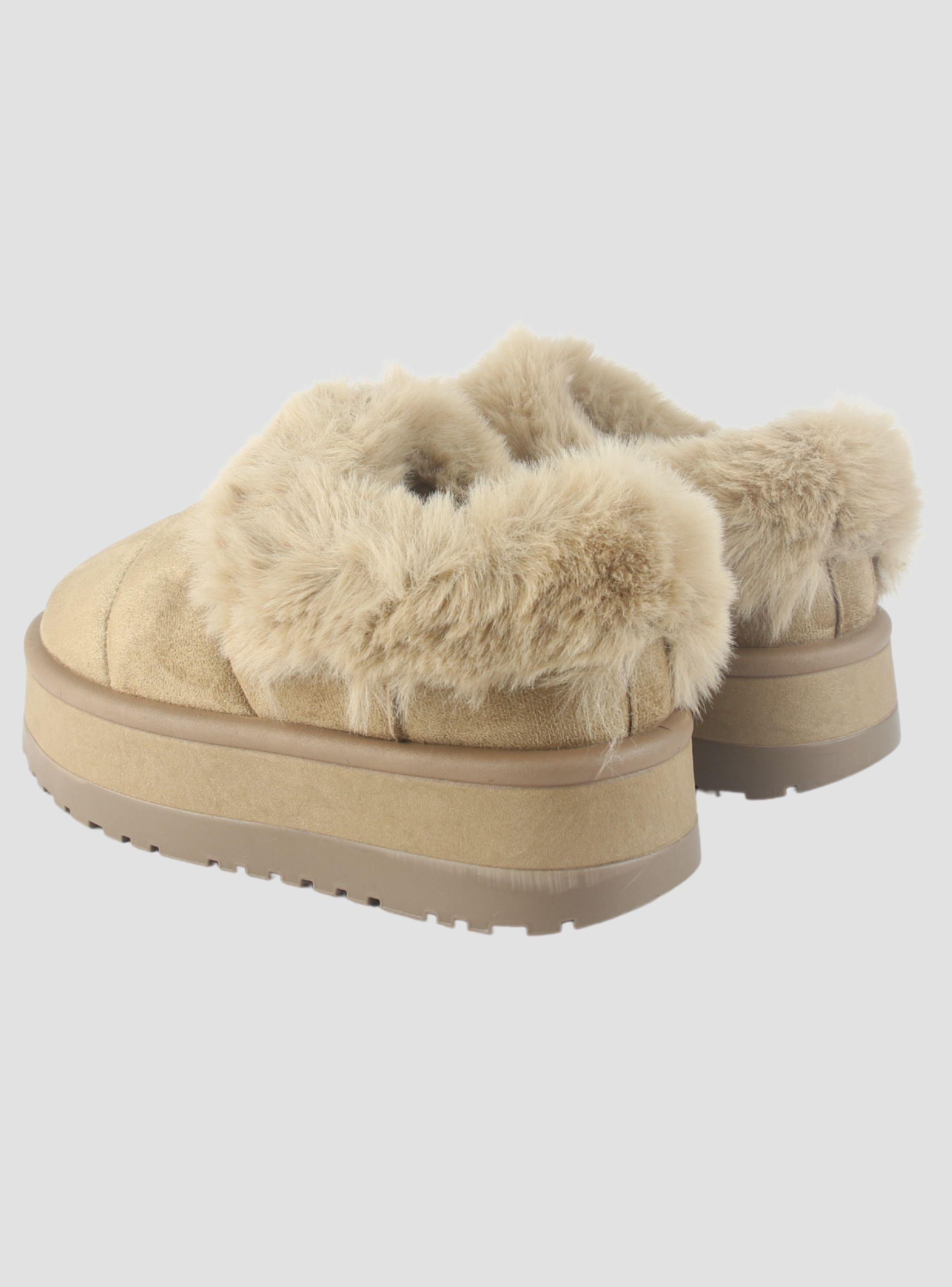 Pantufla Chalada Mujer Pinguih-5 Taupe Urbano-5