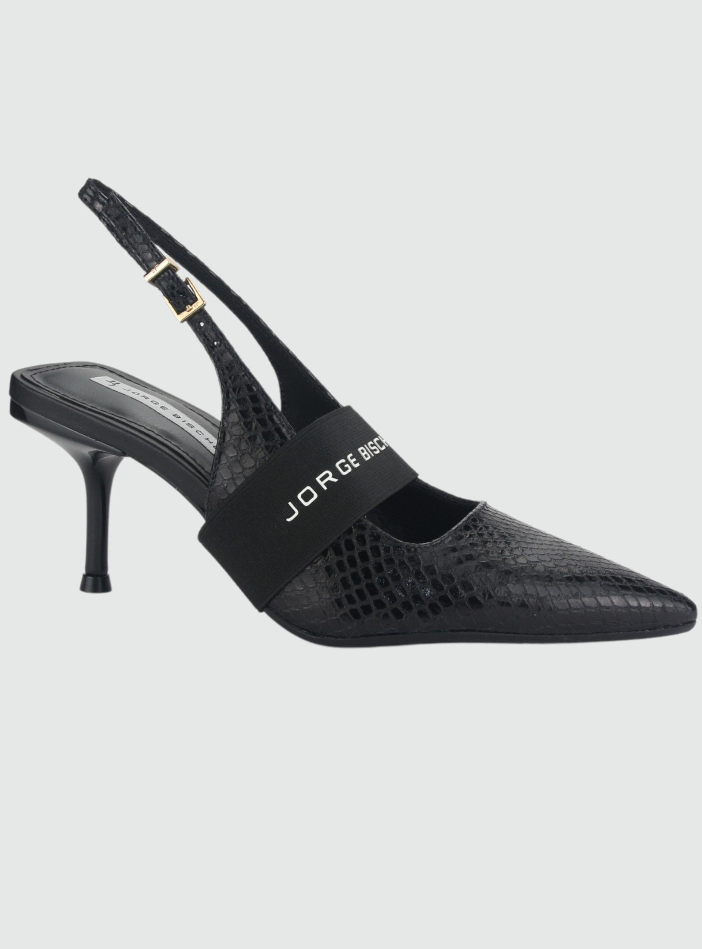 Zapato Jorge Bischoff Mujer J10694044 Negro Casual-0