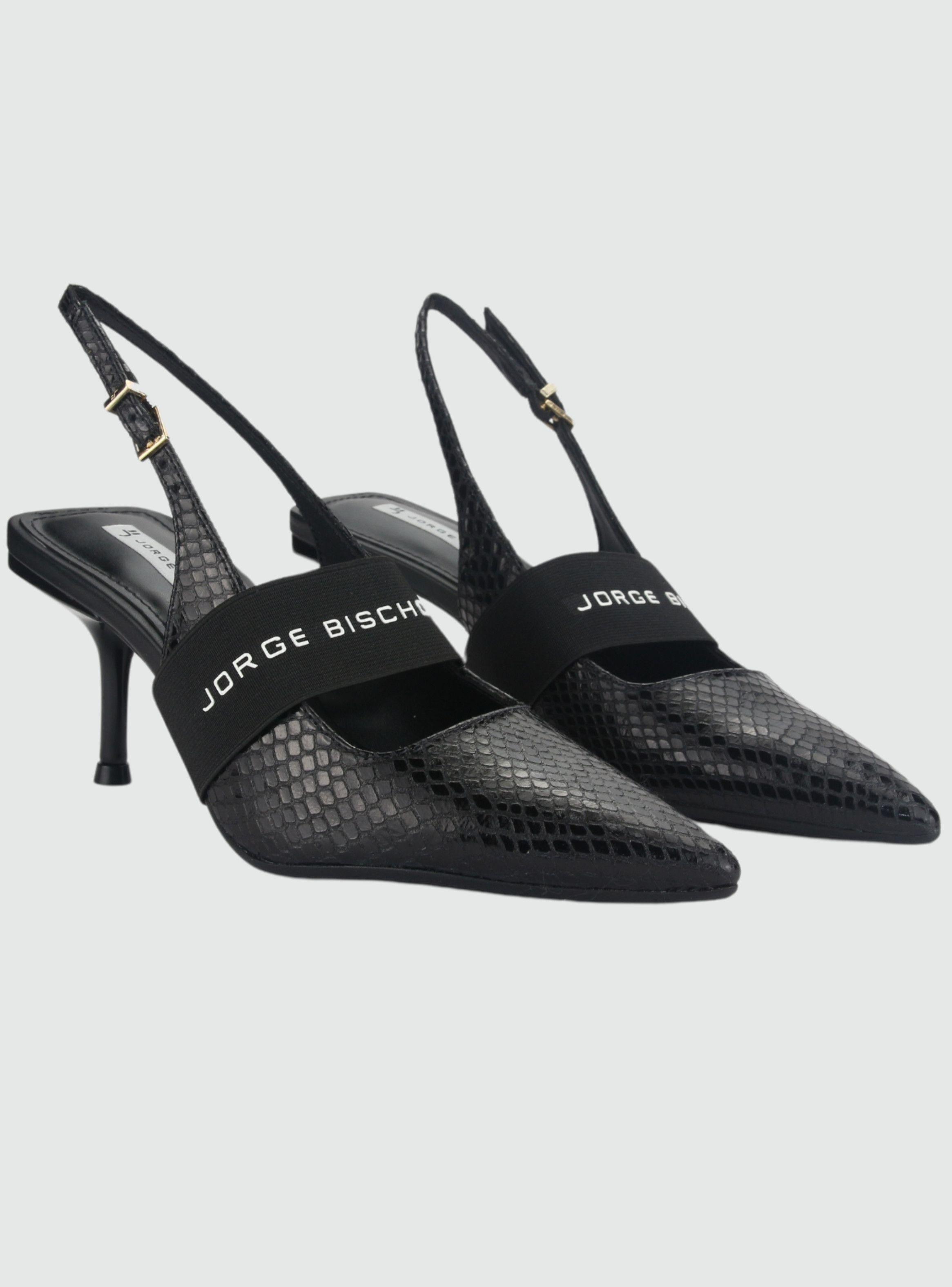Zapato Jorge Bischoff Mujer J10694044 Negro Casual-4