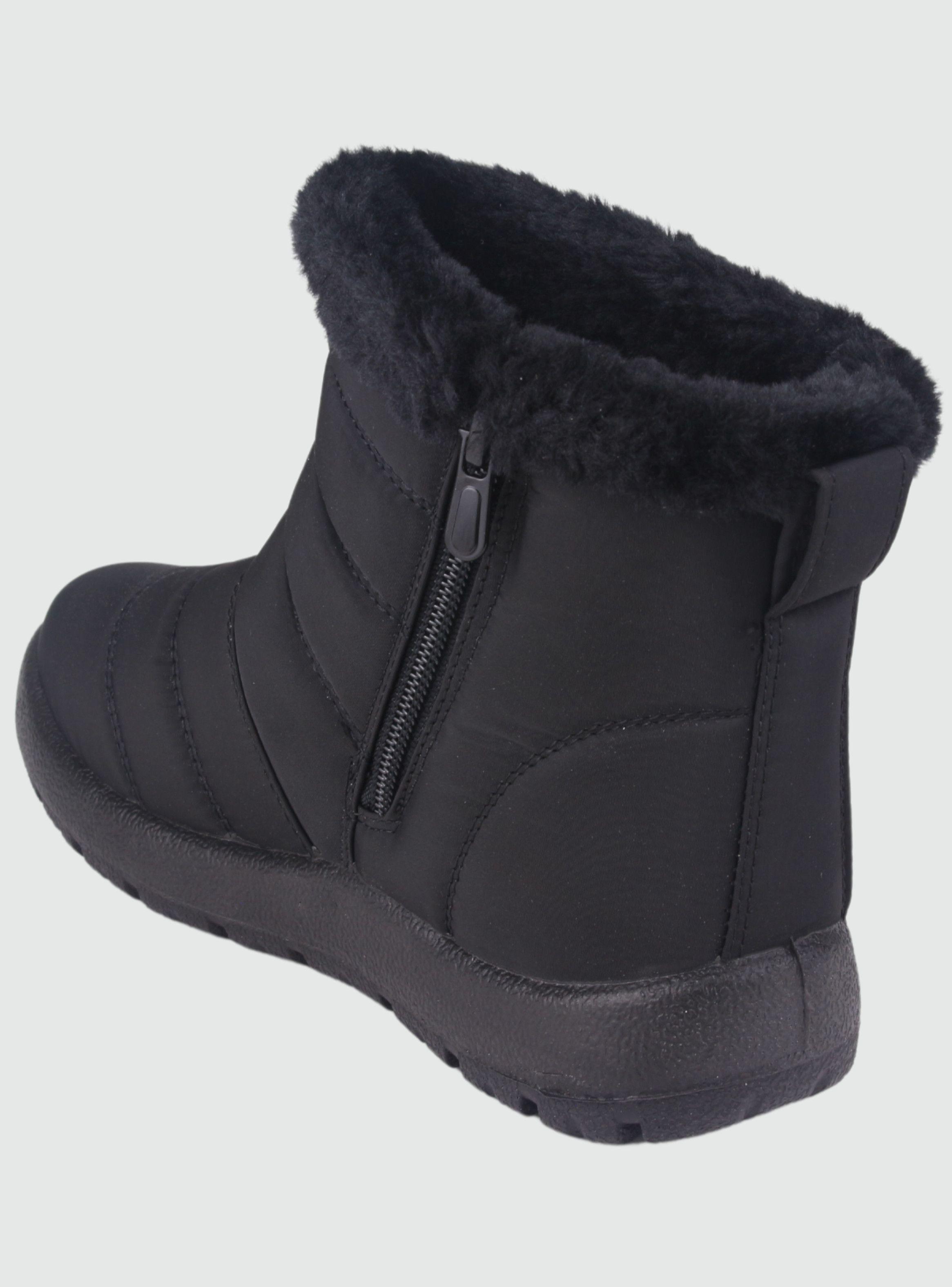 Botin Dorette Mujer Sky-33 Negro Casual-3