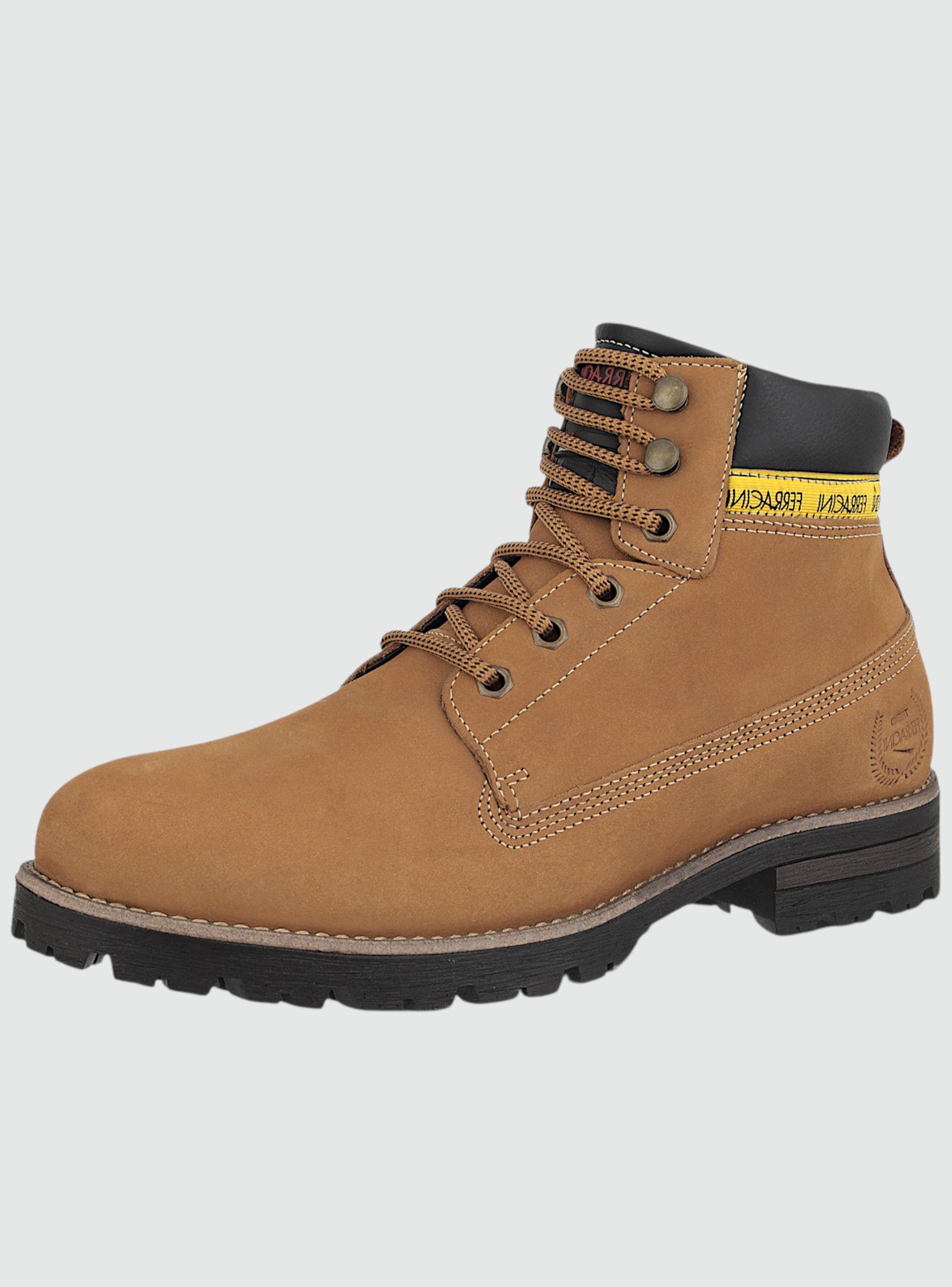 Bototo Ferracini Hombre 8834 Camel Casual-0