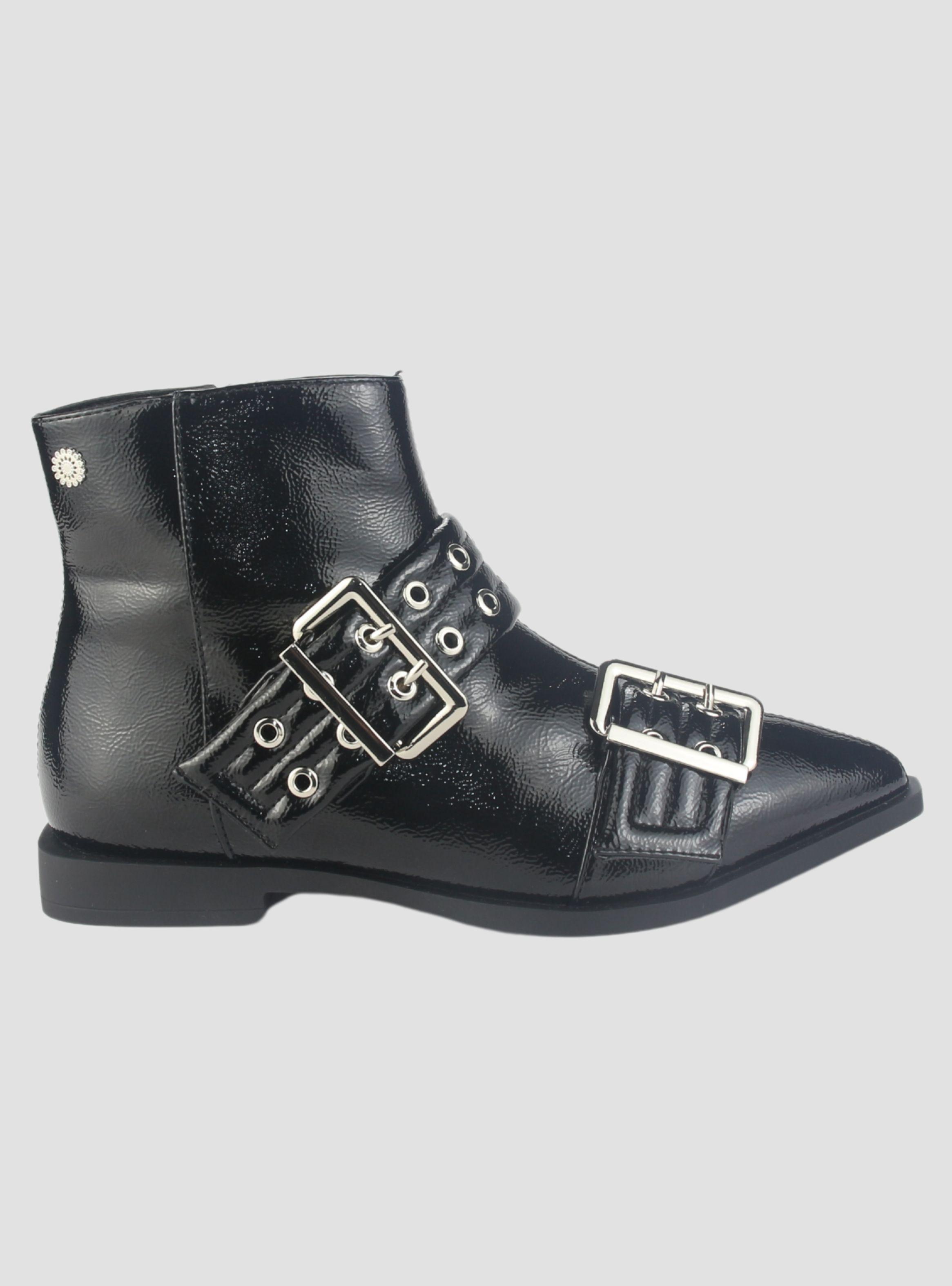 Botin Chalada Mujer Slik-11 Negro Casual-0