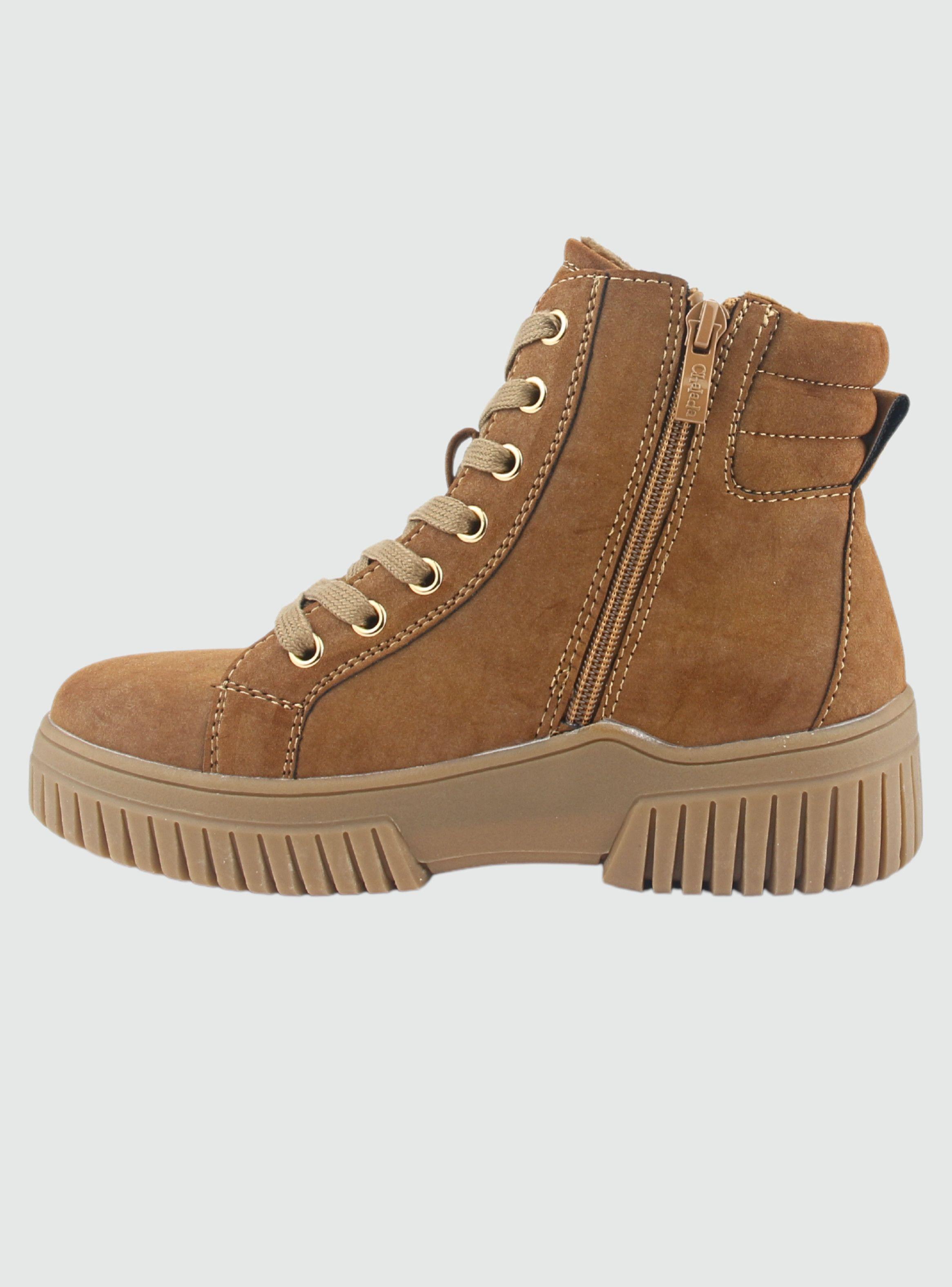 Botin Chalada Mujer Corso-1 Café Casual-1