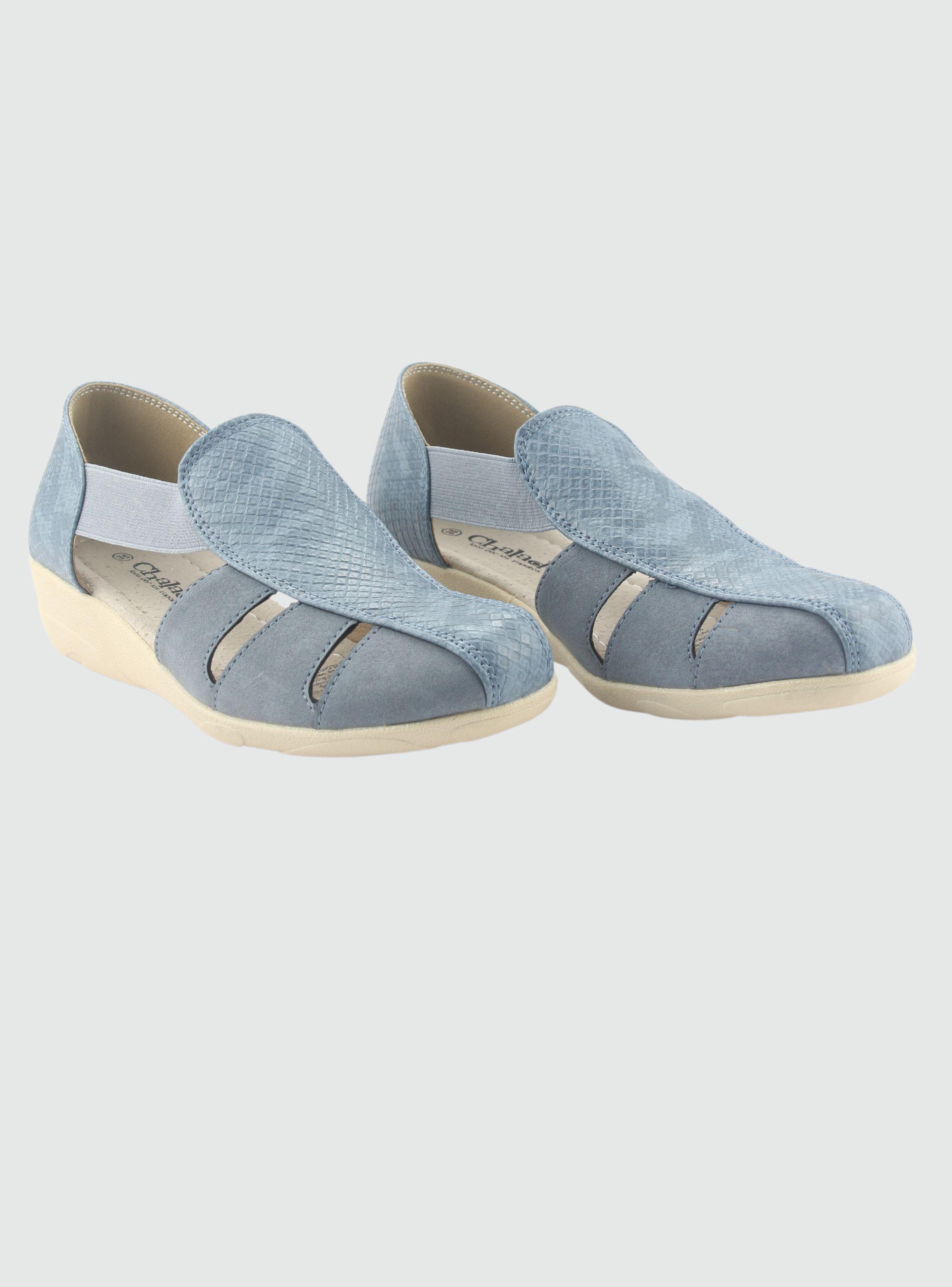 Sandalia Chalada Mujer Mira-1 Azul Comfort-4