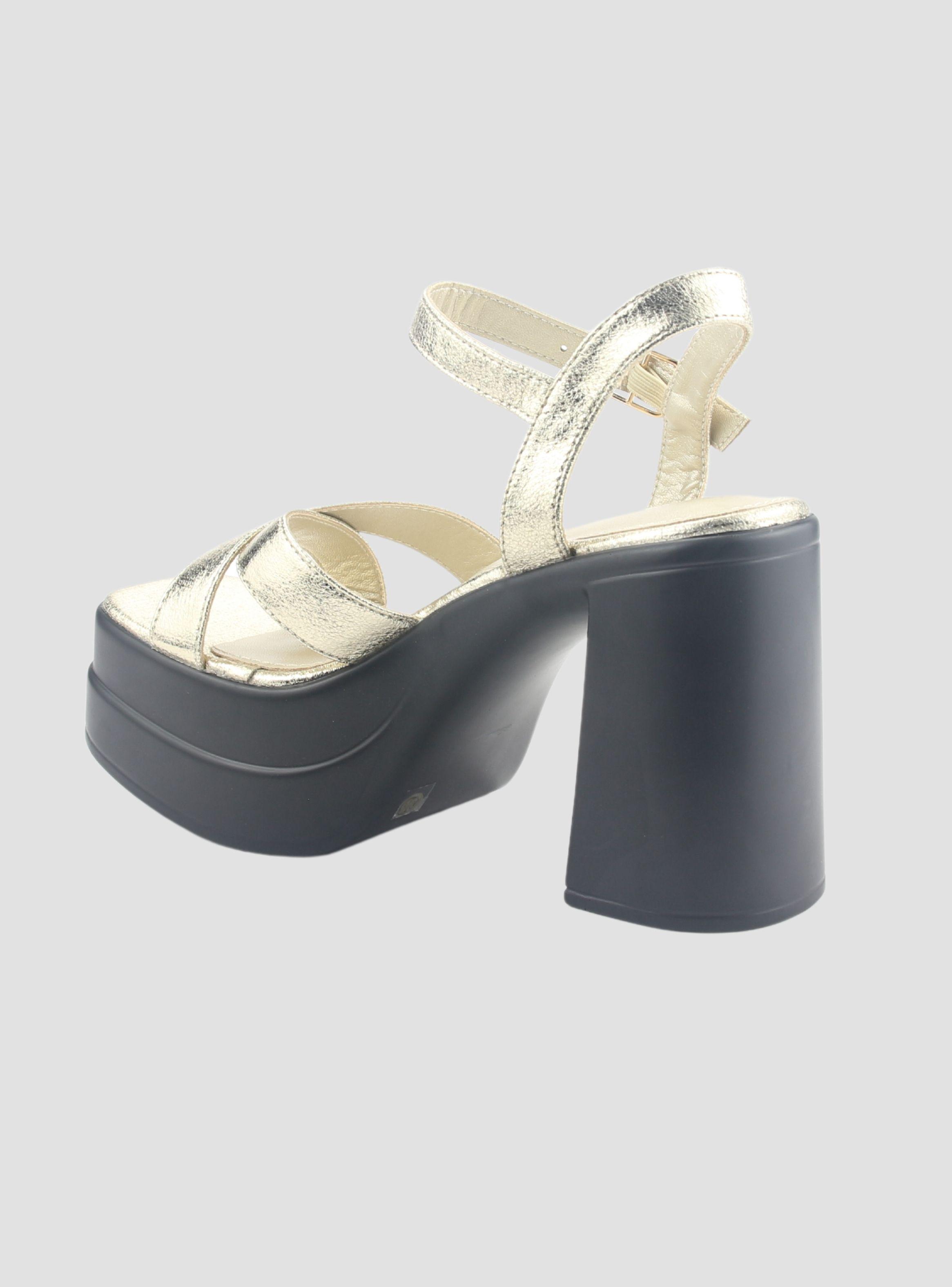 Sandalia Chalada Mujer Vizze-1 Dorado Casual-3