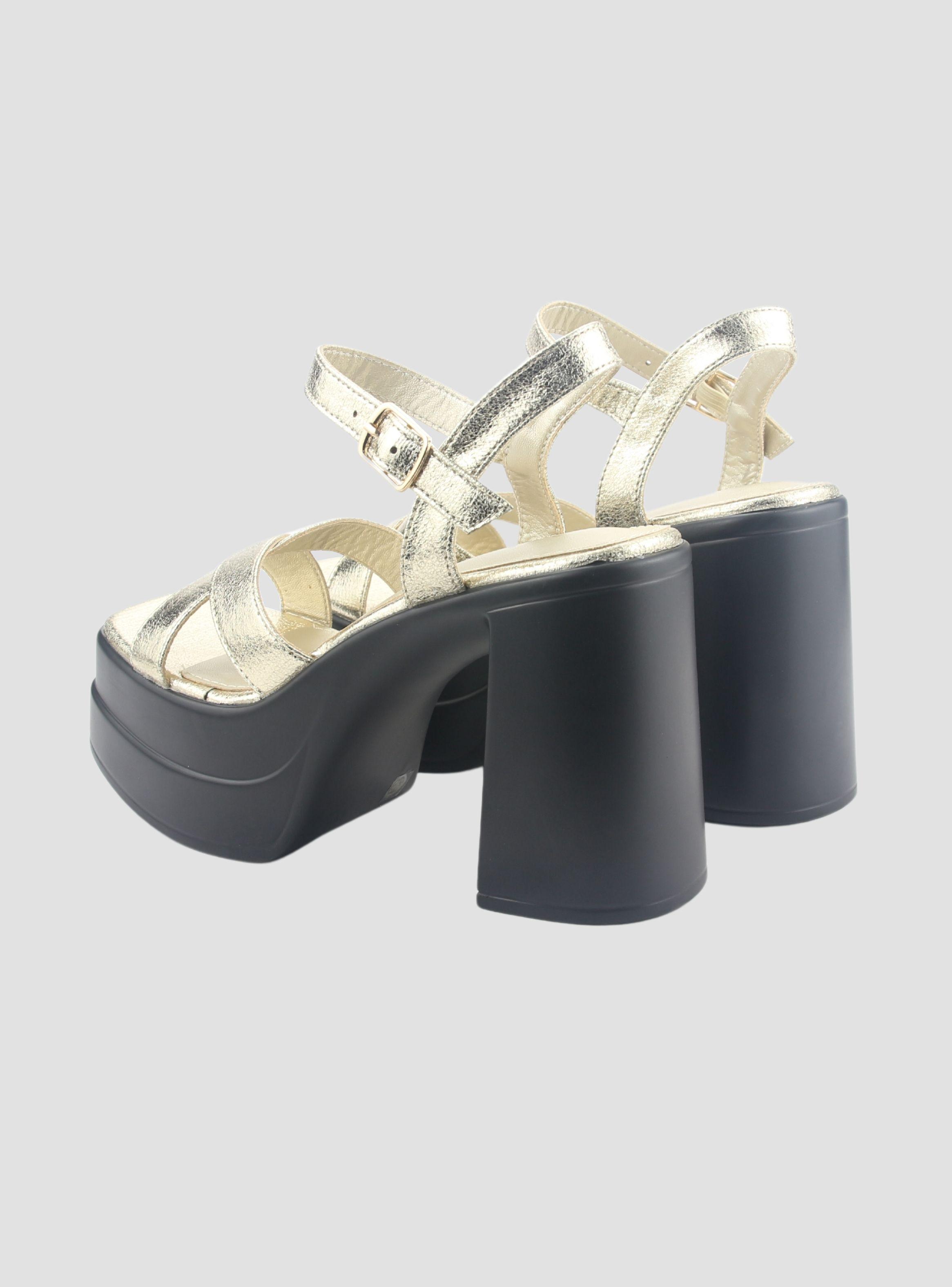 Sandalia Chalada Mujer Vizze-1 Dorado Casual-5
