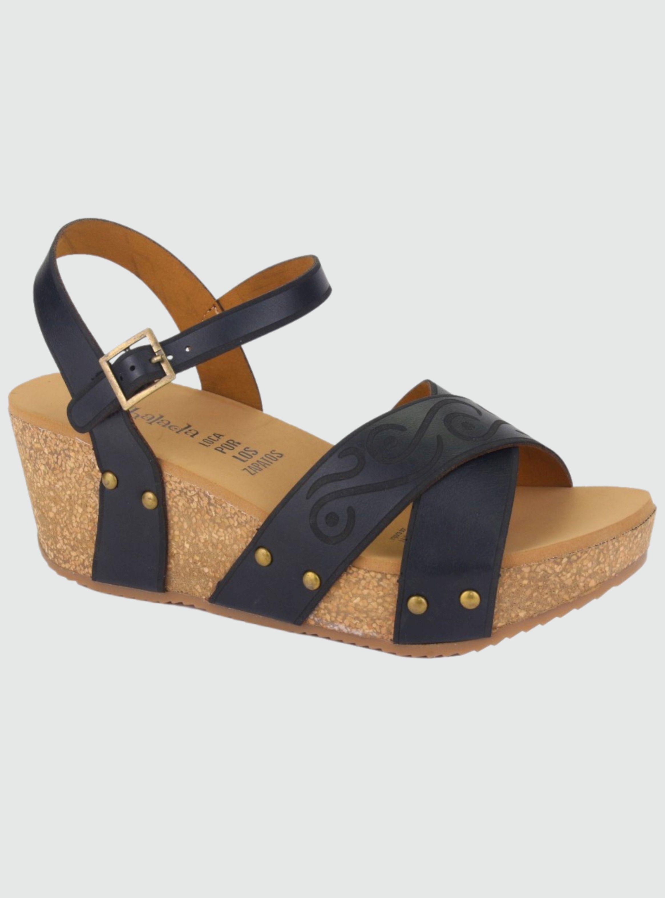 Sandalia Chalada Mujer Dalena-3 Negro Casual-0